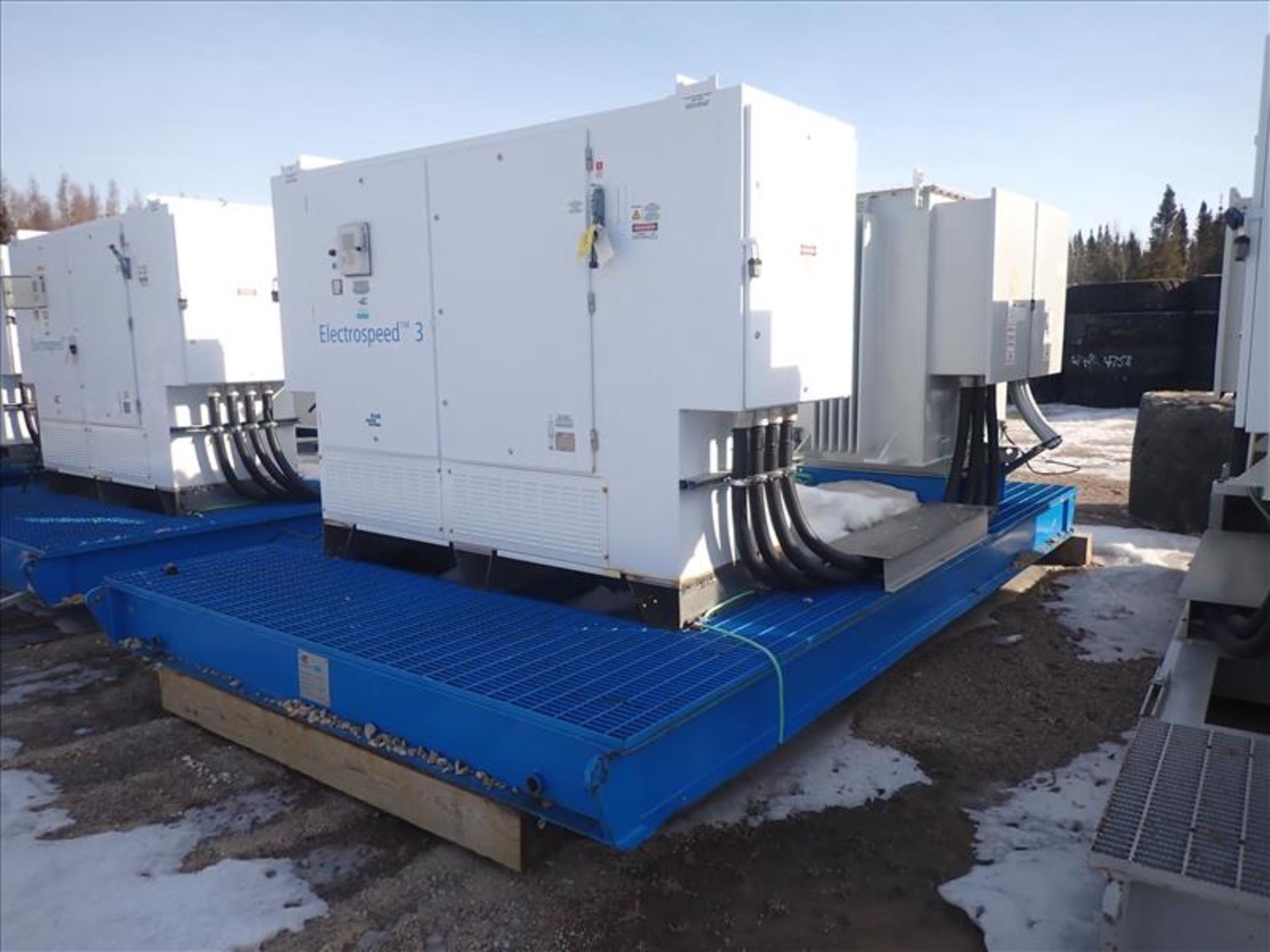 Baker Hughes Electrical Skid (/2015), incl.: Baker Hughes ElectroSpeed 3 Centrilift Variable