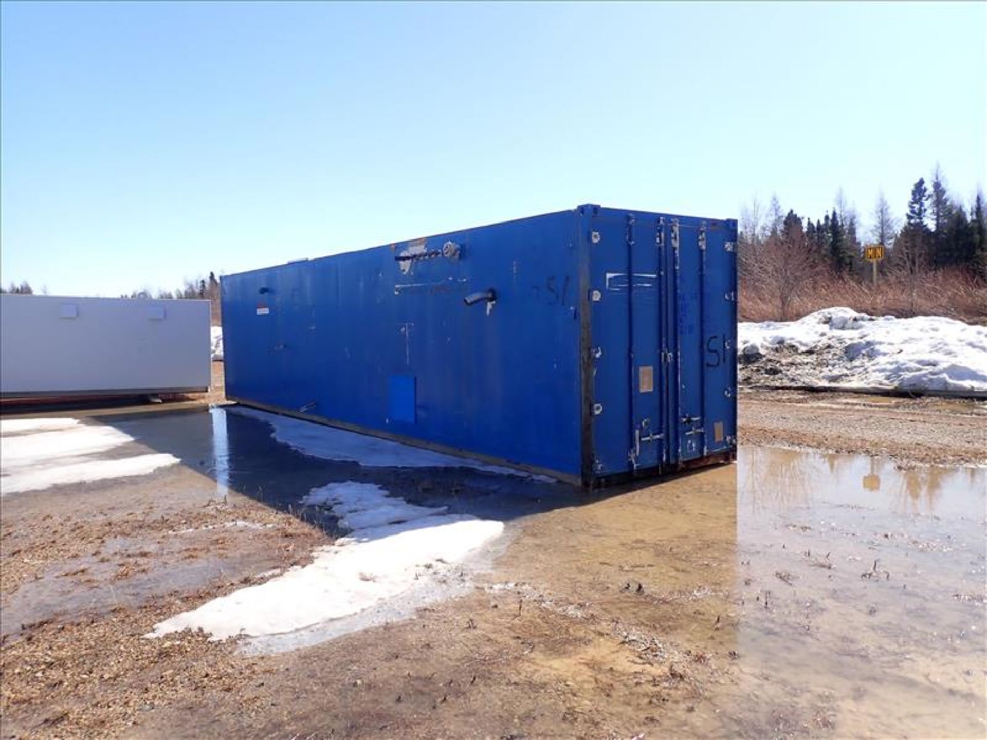 40 ft. Shipping Container w/ contents, Boiler, Evaporator and Electrical Rooms, incl: (2) Caloriteck - Image 2 of 19