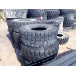 (4) Used Tires, 29.5R25 (Tag No. 4078) [Sea Container N/A] {Location Moosonee}
