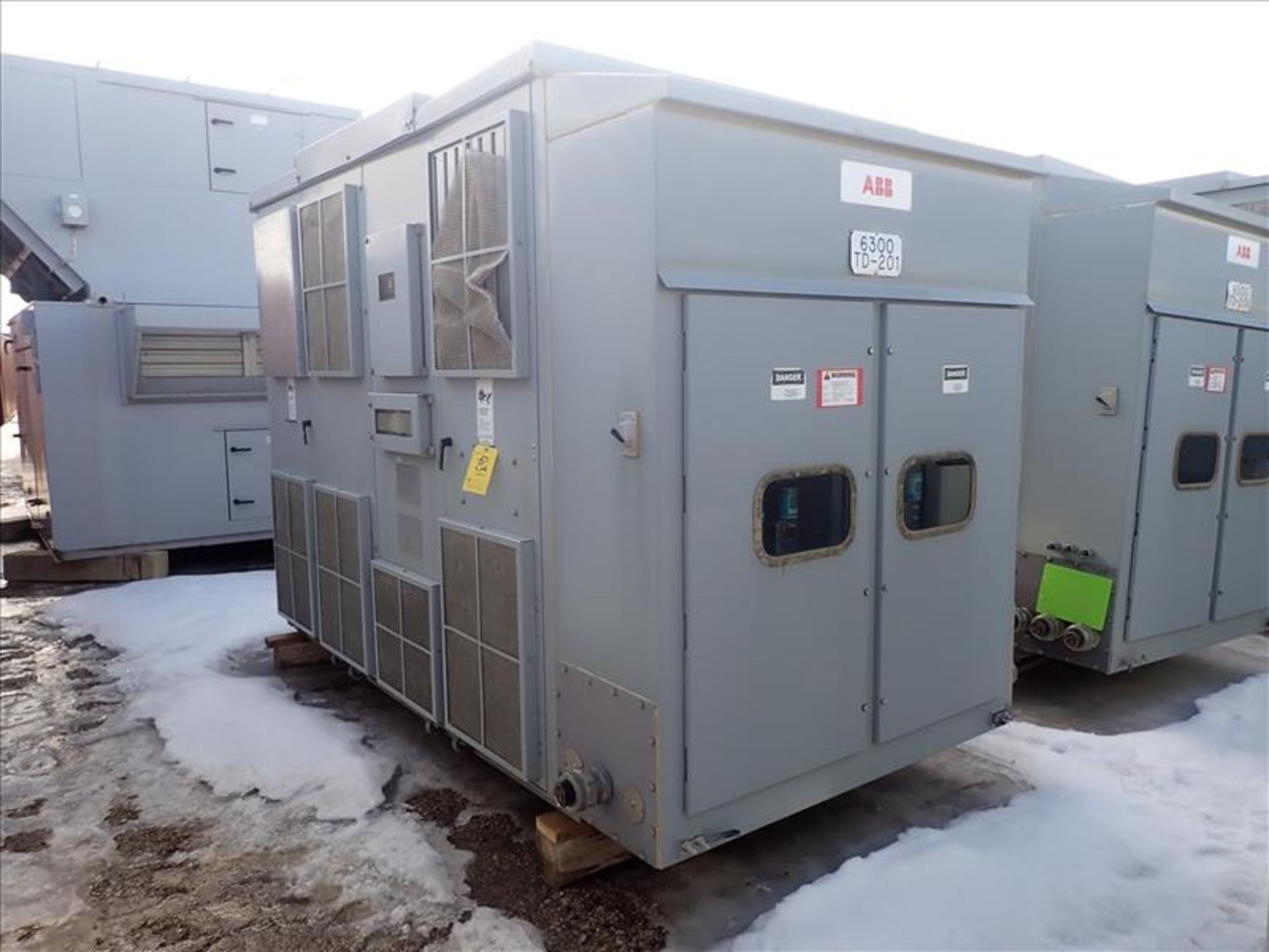 ABB ResiBloc Dry-Type Transformer, ser. no. DS77975001 (2006), 1500/2000KVA, 60Hz, 3Ph, 600Y/346V,