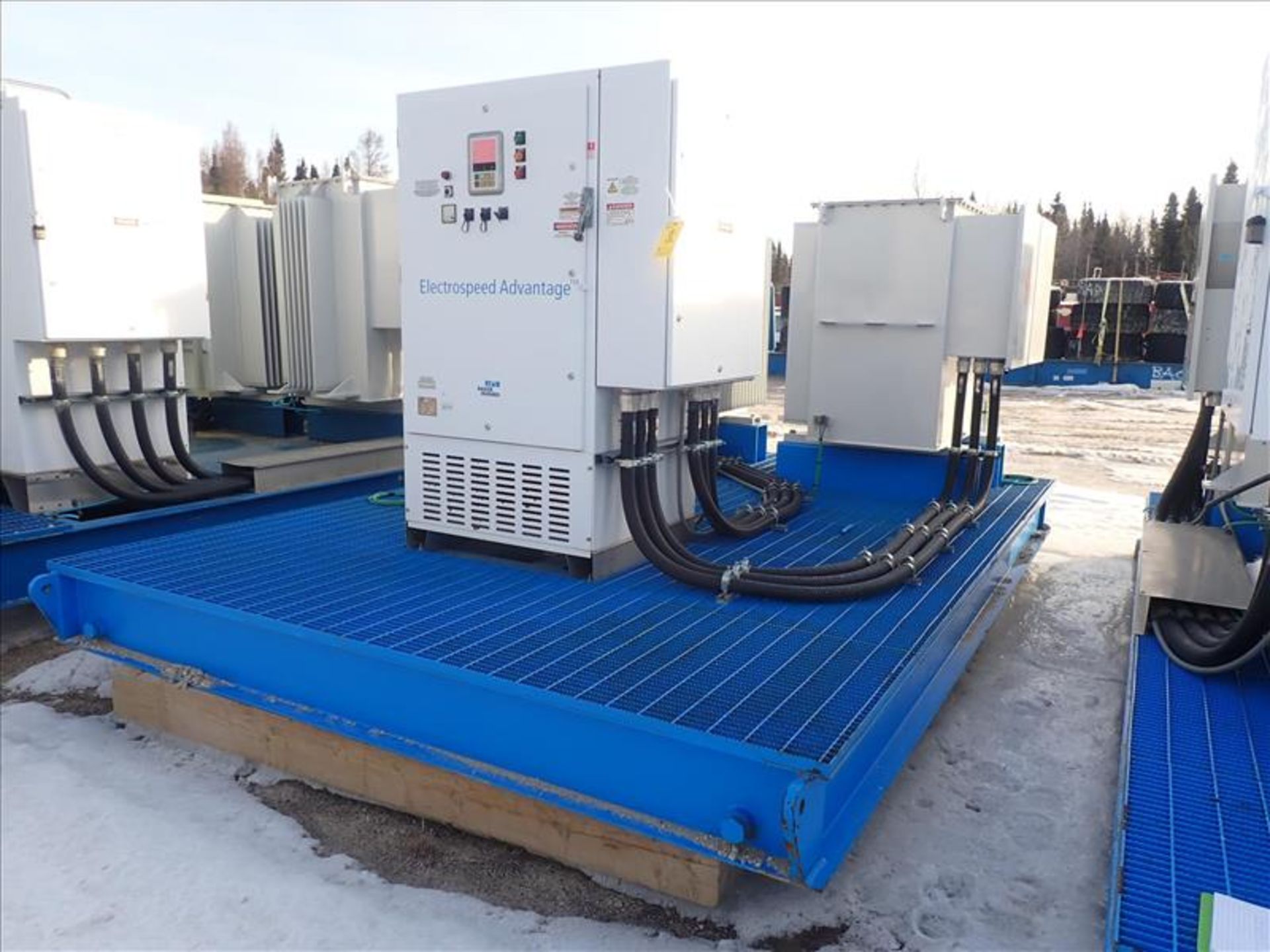 Baker Hughes Electrical Skid (2016), incl.: Baker Hughes ElectroSpeed Advantage Centrilift