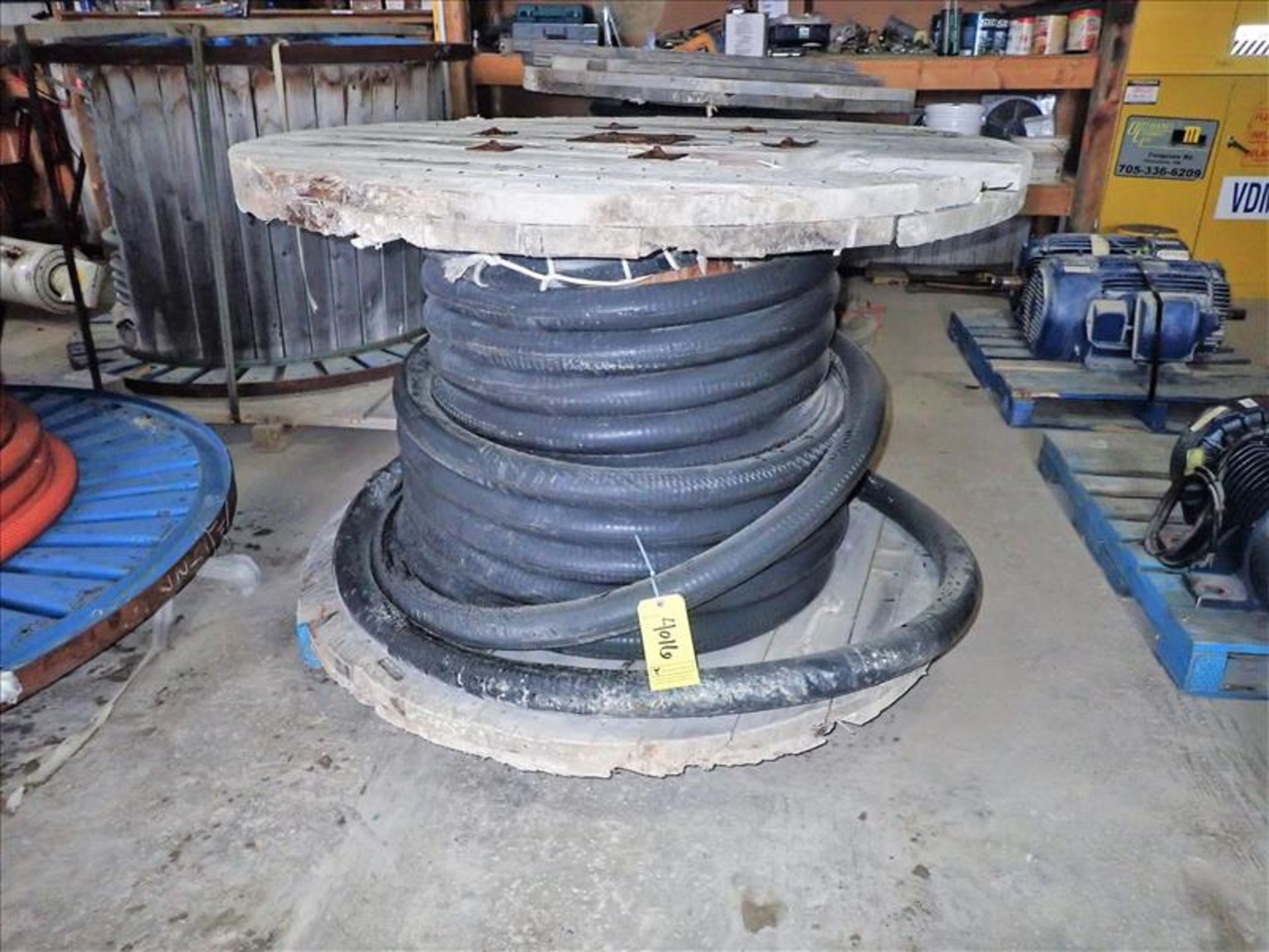 Partial Cable Reel; Nexans Firex II 500 KCMII 4/C Teck 90 XLPE (-40C) CSA LL19376 F 1000V HL FT4