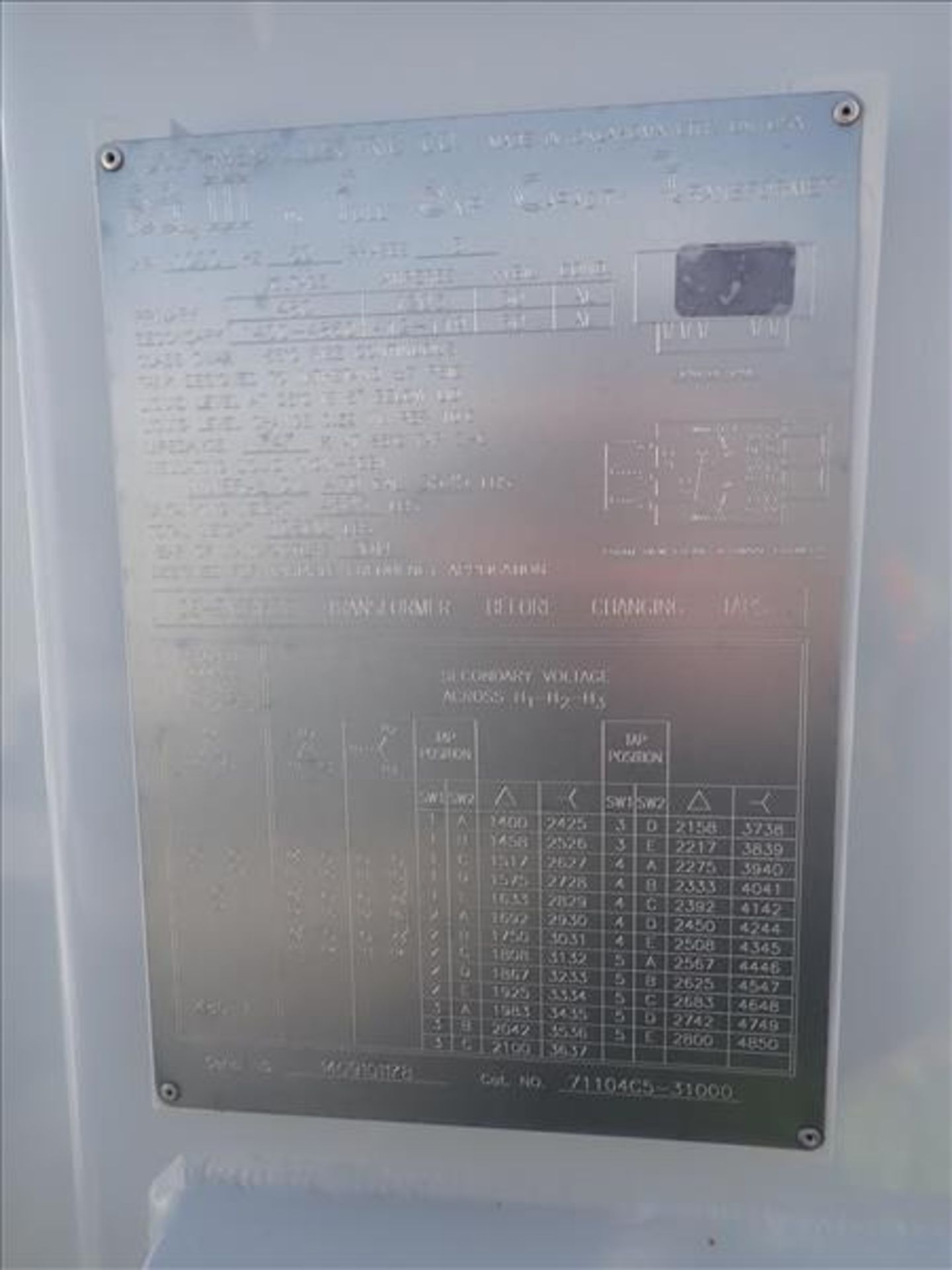 Baker Hughes Electrical Skid (2014), incl.: Baker Hughes ElectroSpeed 3 Centrilift Variable - Image 6 of 6