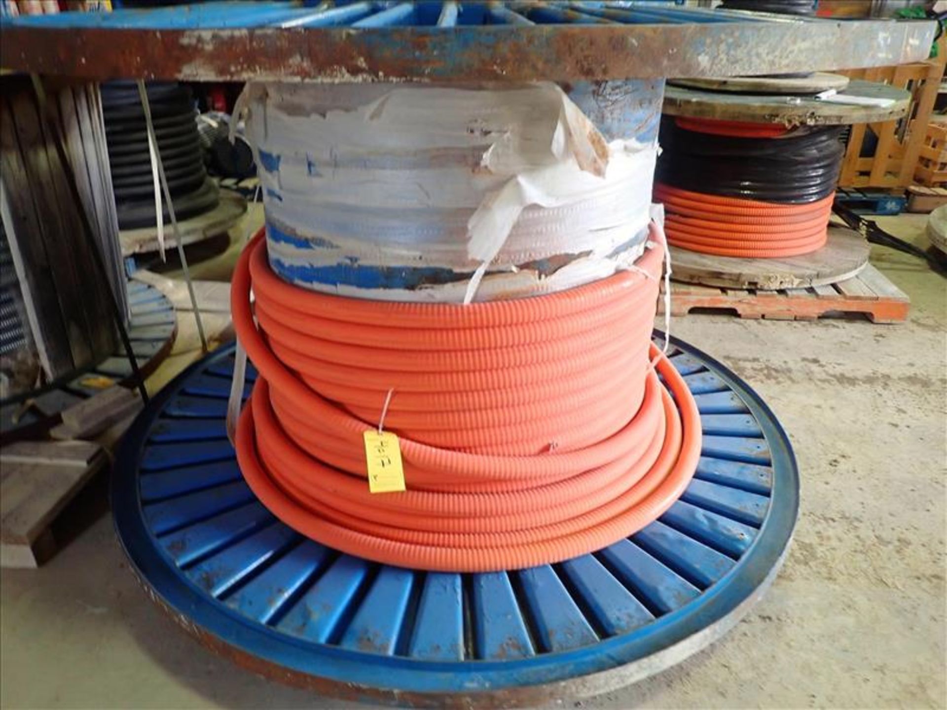 Partial Cable Reel; General Cable MI 3/C 1/0 AWC Copper CPT 2.92 MMK 115 MILS TRXLPE 5KV (1334 JNSLL