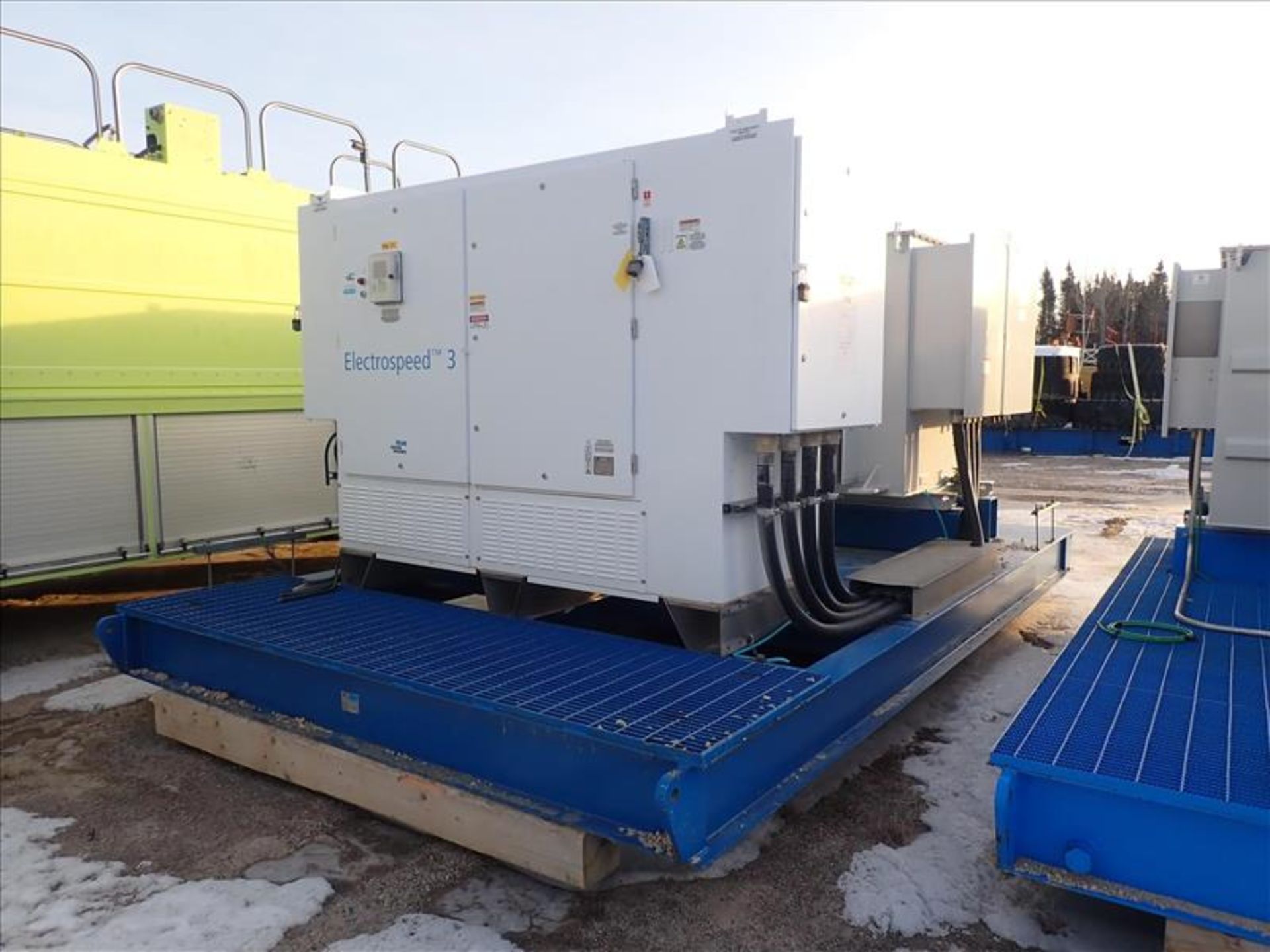 Baker Hughes Electrical Skid (VDW31/2014), incl.: Baker Hughes ElectroSpeed 3 Centrilift Variable