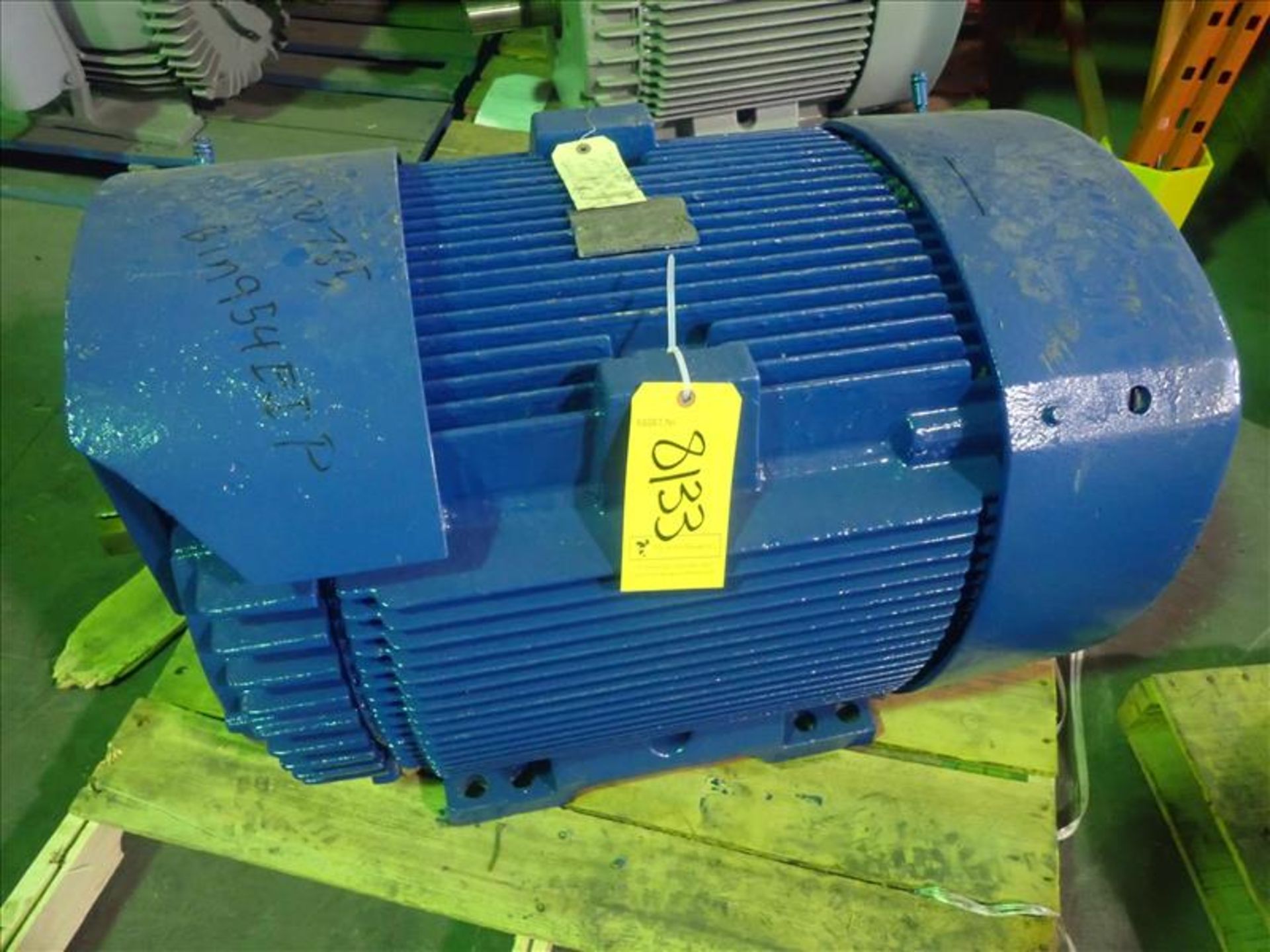 GE XSD electric motor, 125 hp (Tag 8133 Loc WH Modified)