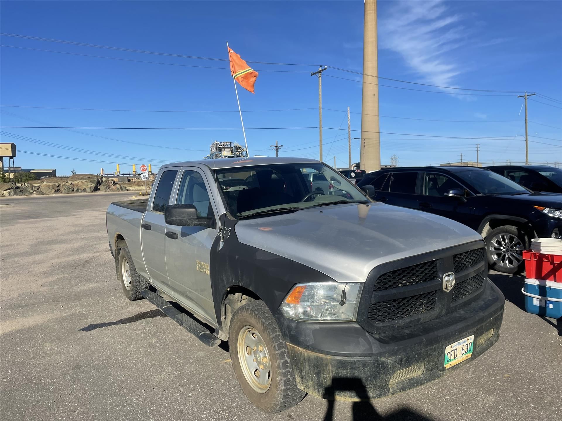 2013 Dodge Ram 1500 pick-up truck, crew-cab, 6 ft box, 4x4, VIN 1C6RR7FPXDS583950, 147000 km - Image 2 of 6