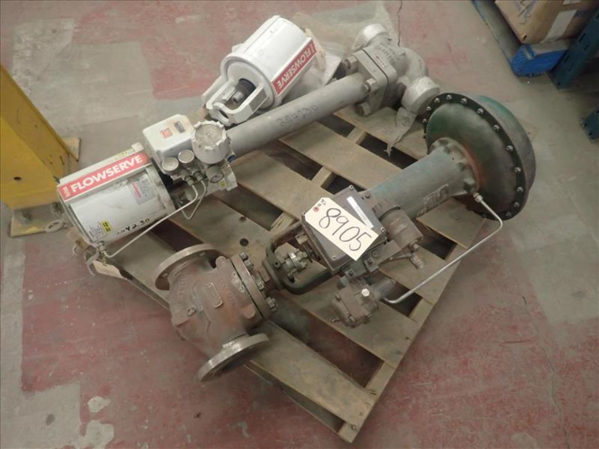 (2) Fisher/FlowServe actuated valves (Tag 8905 Loc WH North)