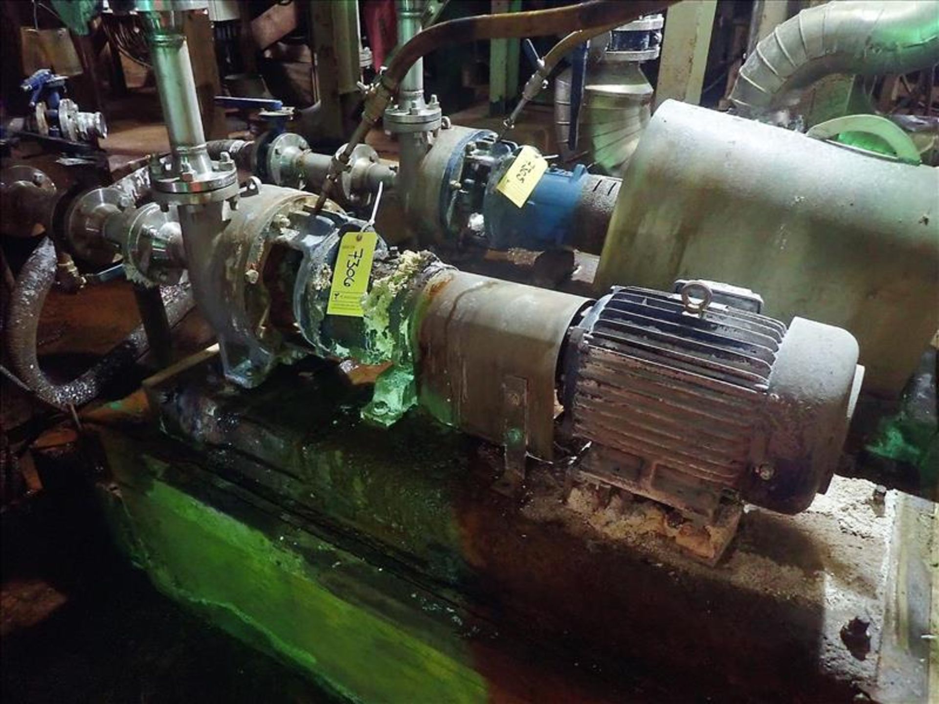 Durco centrifugal pump, 10 hp (Tag 7306 Loc ZPL Plant)