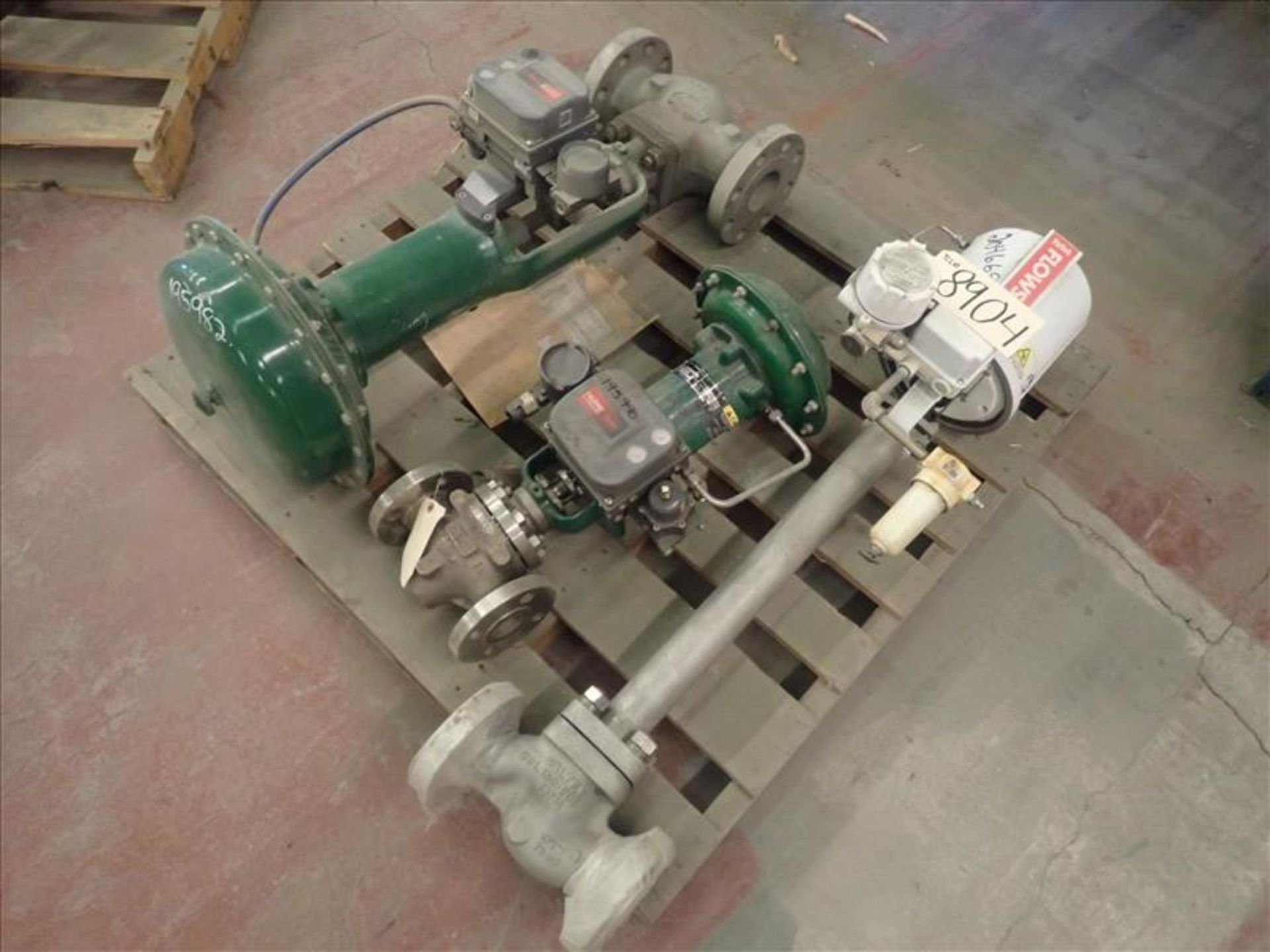 (3) Fisher/FlowServe actuated valves (Tag 8904 Loc WH North)