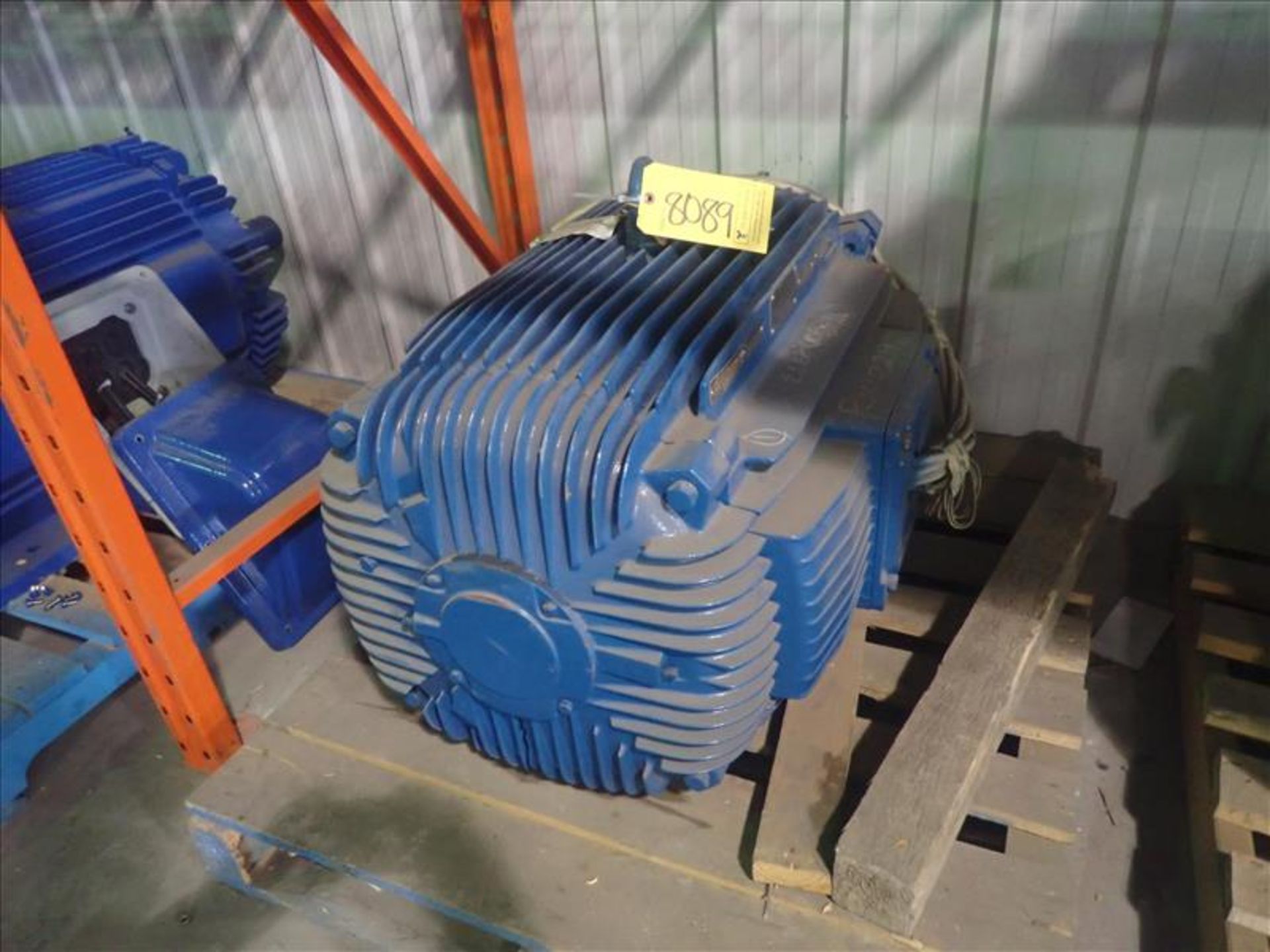 WEG electric motor, 250 hp (Tag 8089 Loc WH Modified)