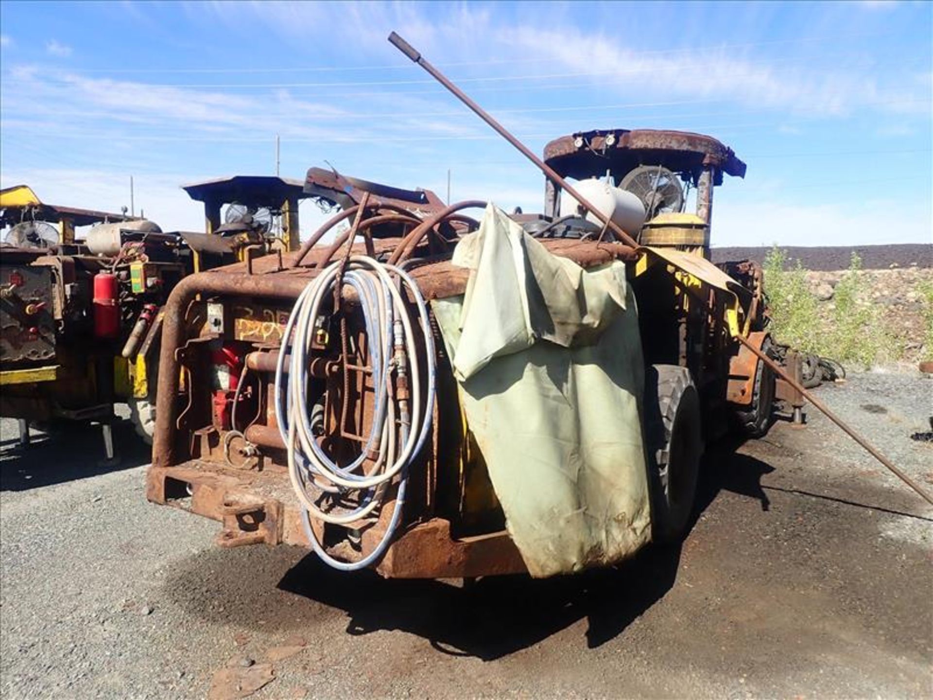 Atlas Copco Boomer jumbo underground drill rig, mod. M2D, ser. no. AVO02A110 (2005), diesel (Tag - Image 4 of 10