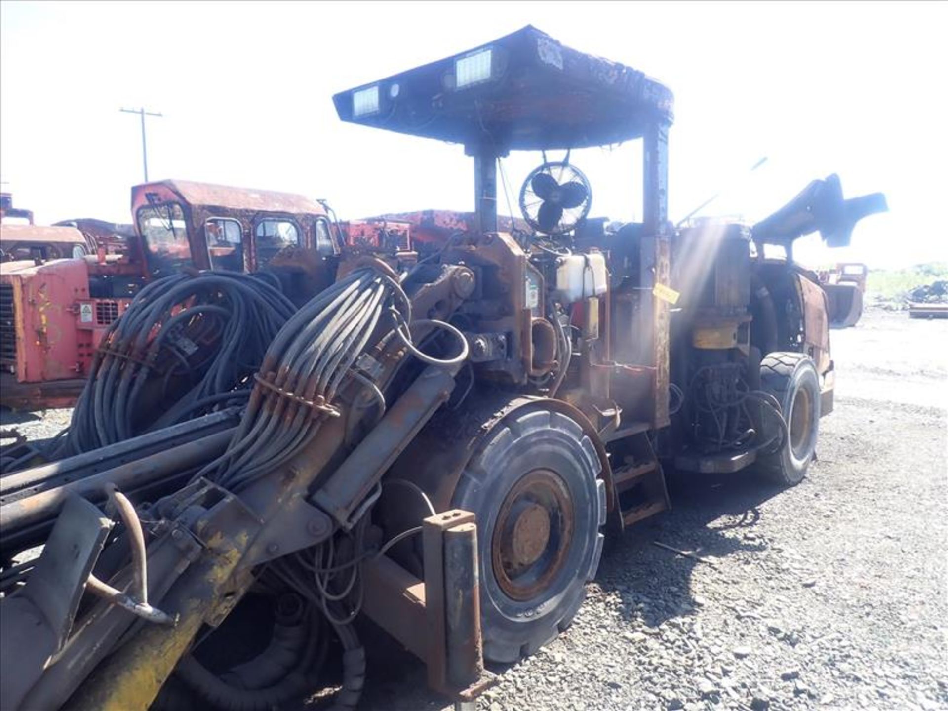 Atlas Copco Boomer jumbo underground drill rig, mod. M2D, ser. no. AVO02A110 (2005), diesel (Tag - Image 2 of 10