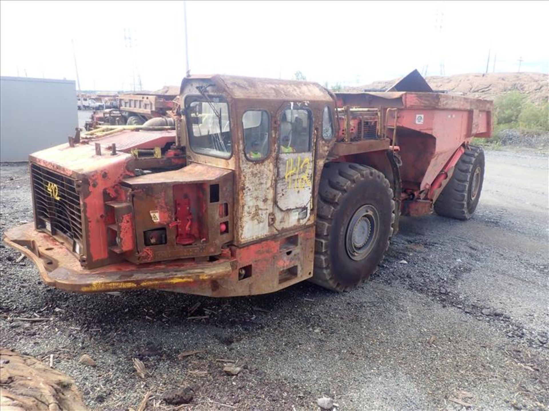 Sandvik underground haul truck, mod. TH540 (2015), ser. no. T540D588, 22815 hours