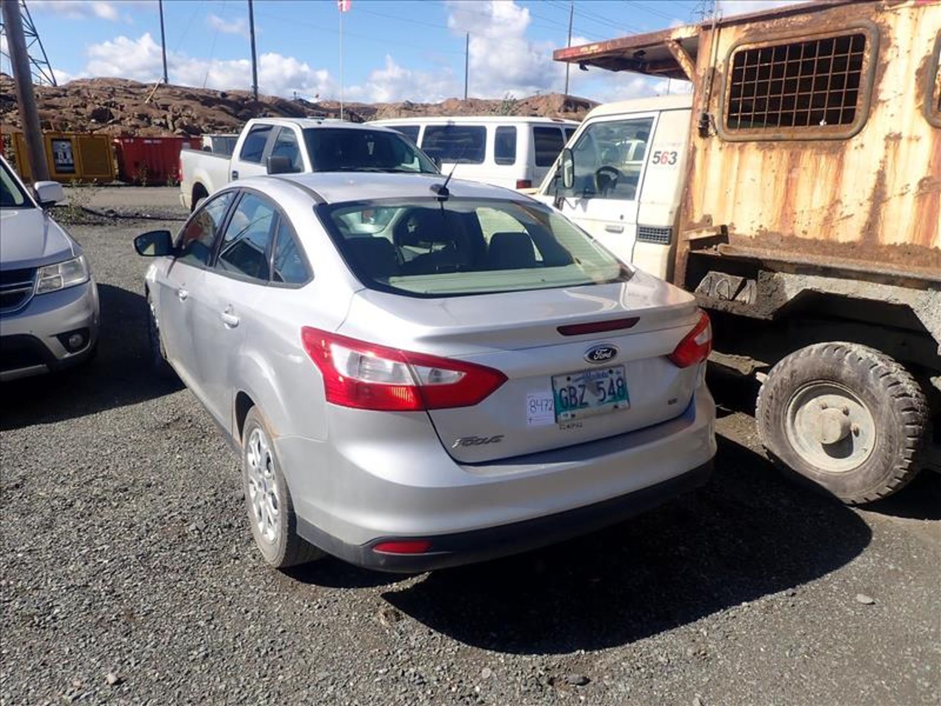 2011 Ford Focus SE sedan, VIN 1FTAHP3FT20CL186950 (Tag 8472 Loc Bones Yard) - Image 2 of 6