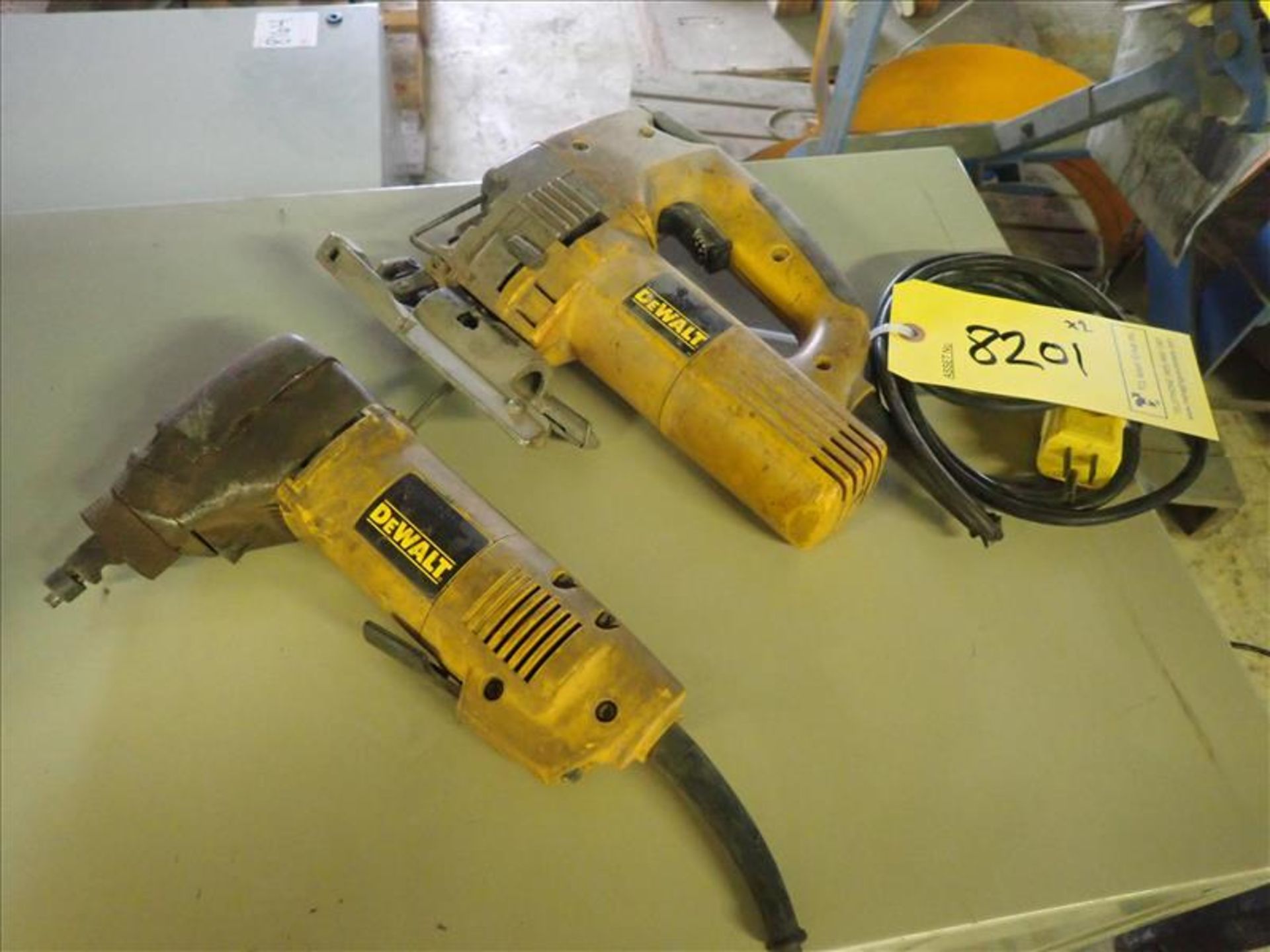 DeWalt jig saw and multi-tool (Tag 8201 Loc WH Modified)