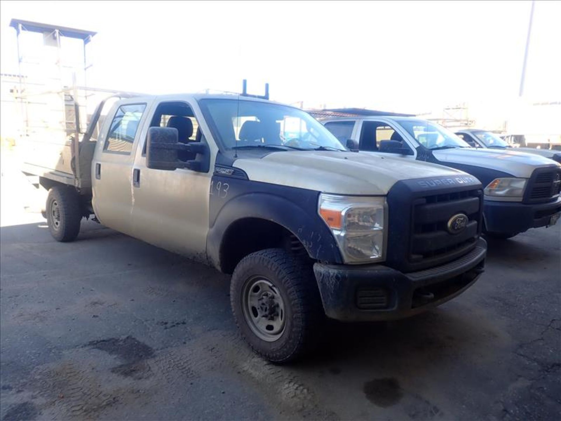 2010 Ford F250 XL SuperDuty pick-up truck, VIN 1FT7W2B63BEA82225, approx. 180000 km, crew-cab, - Image 4 of 9
