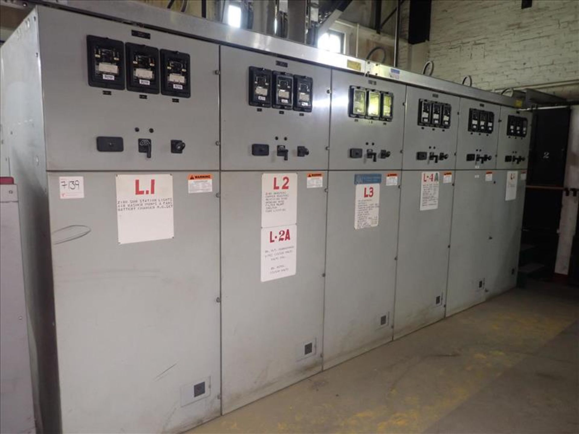 (6) ITE breaker panels (Tag 7139 Loc Central Sub Stn)