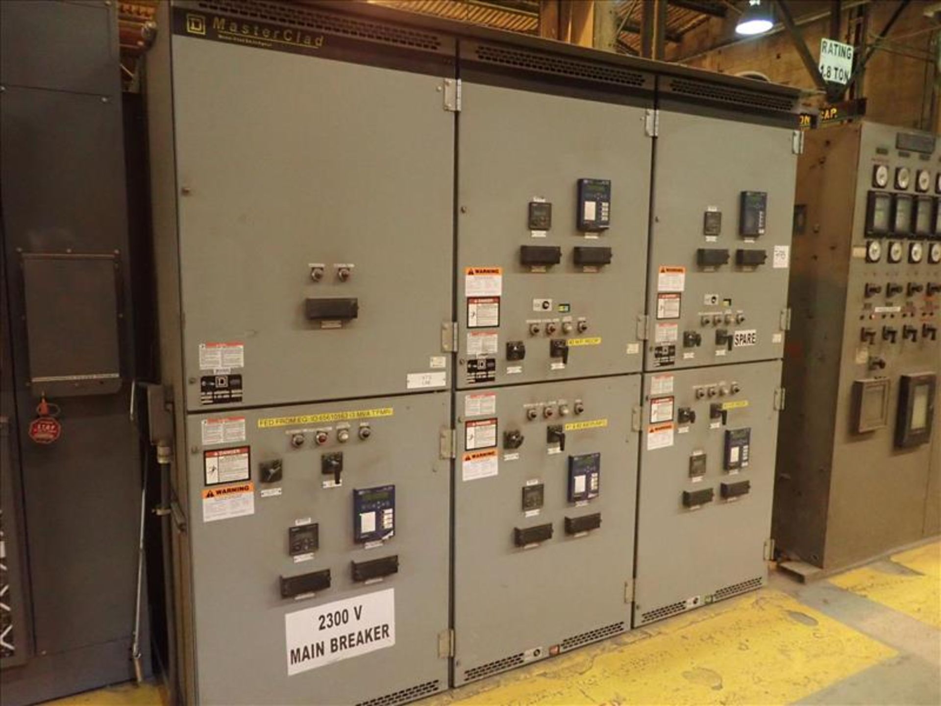 Delta MasterClad switchgear panel (Tag 7075 Loc Power House) - Image 2 of 3