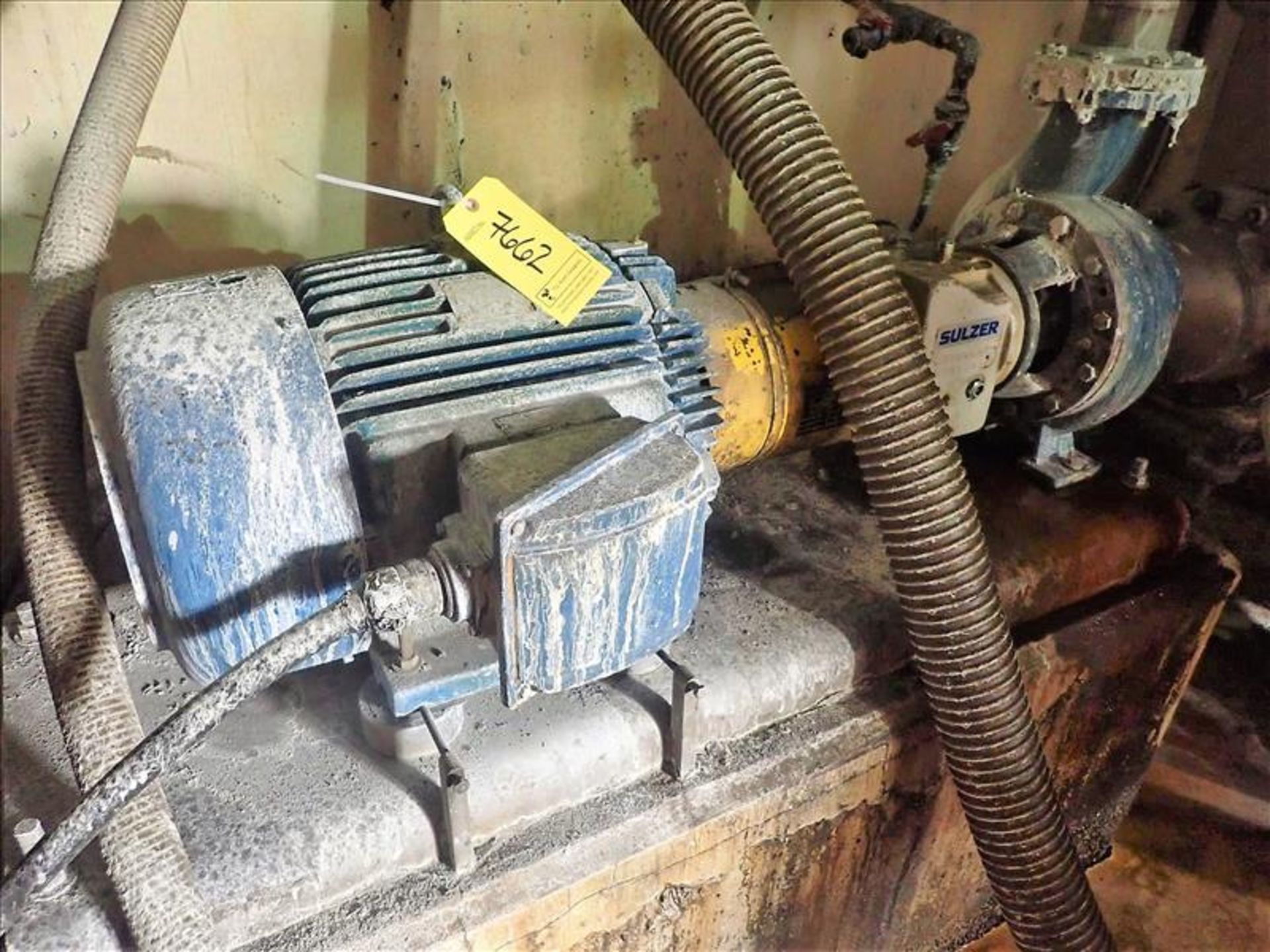 Sulzer centrifugal pump, 40 hp (Tag 7662 Loc Cell House)