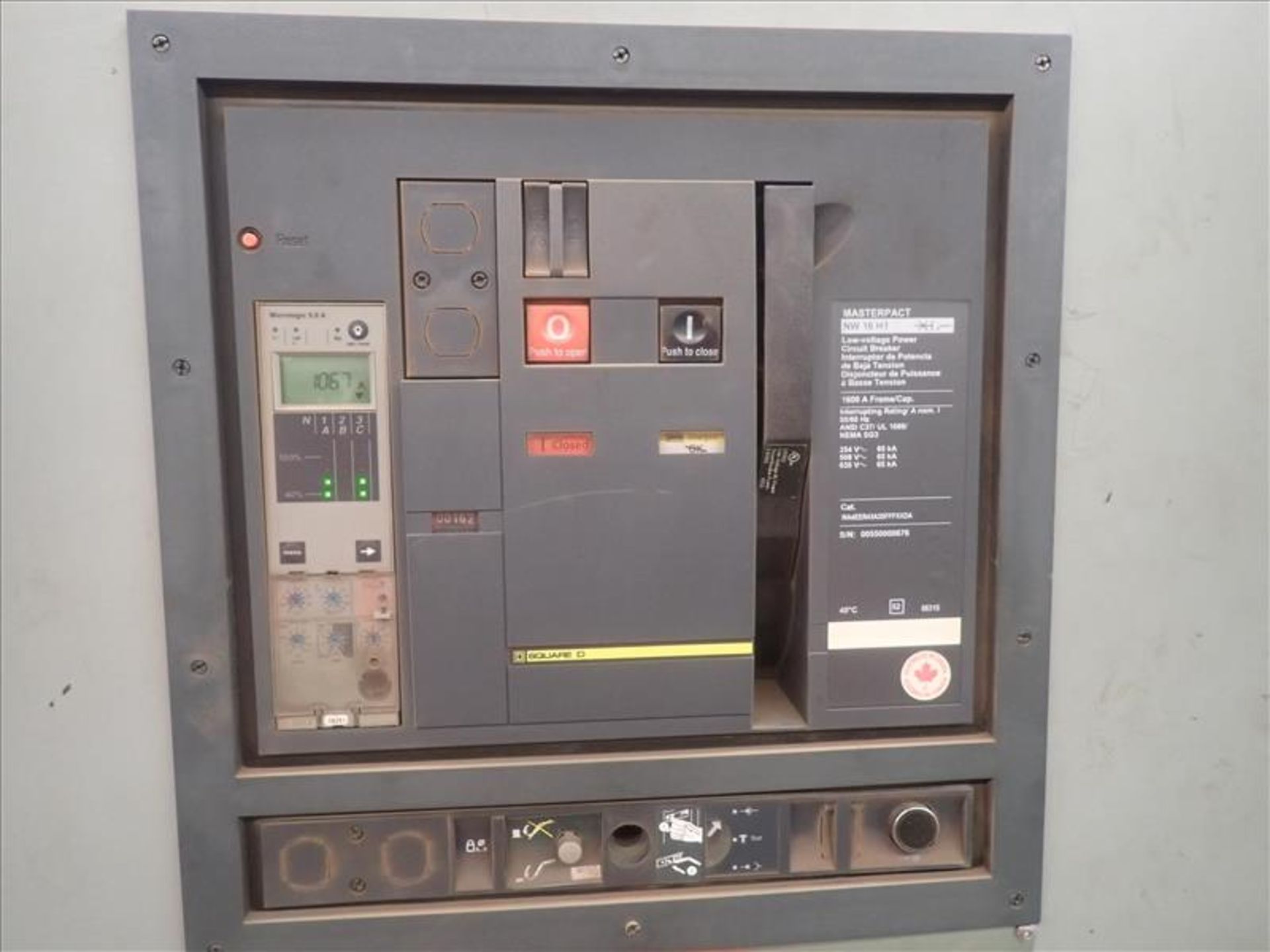Ajax Magnethermic induction heating power supply, mod. PCU-V, 660 KVA (Tag 7587 Loc Casting) - Image 2 of 3