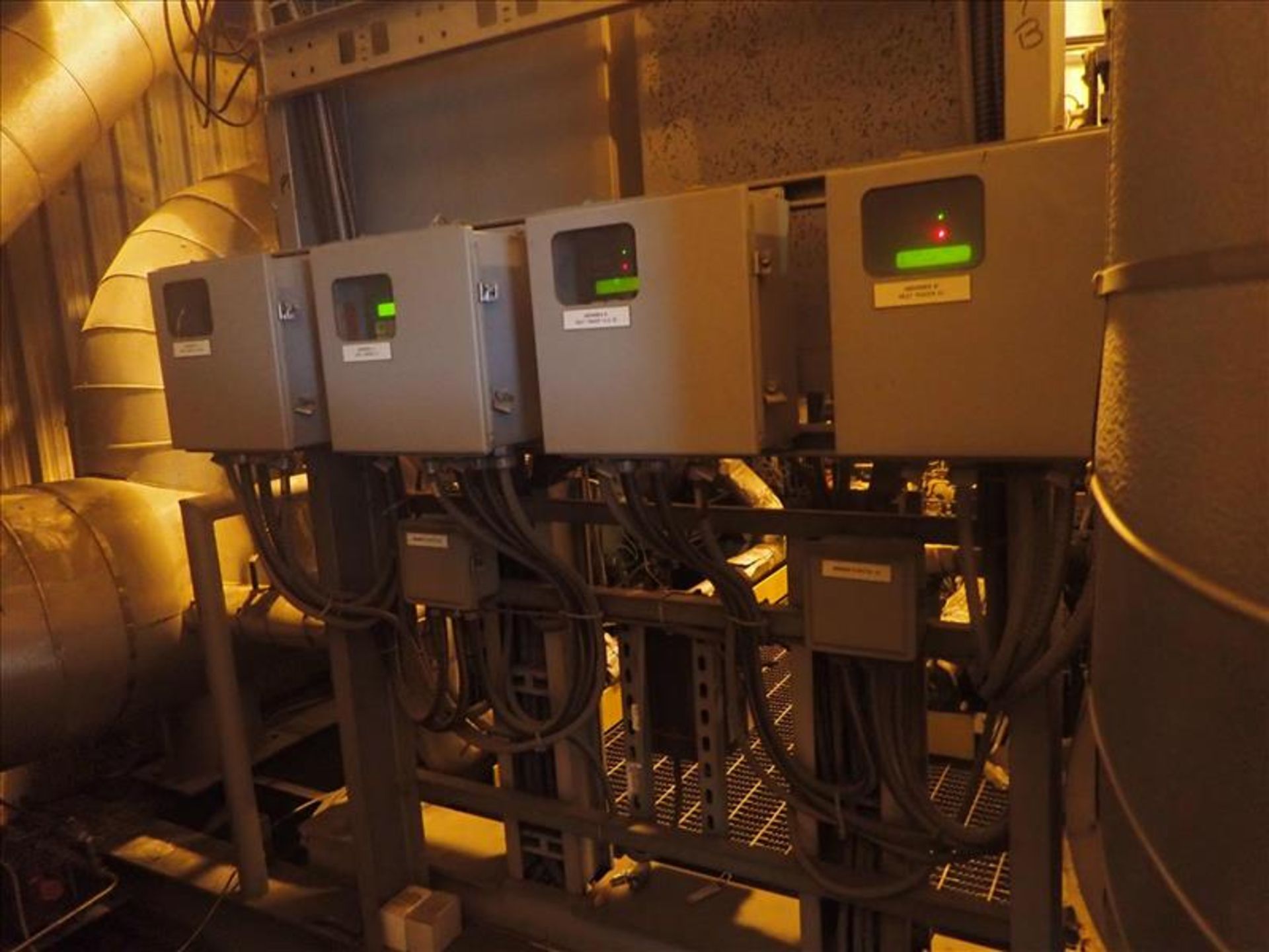 Toromont/Frick refrigeration unit, mod. 9710-0030-600, skid-mounted w/ control panels, flow meters - Image 13 of 16