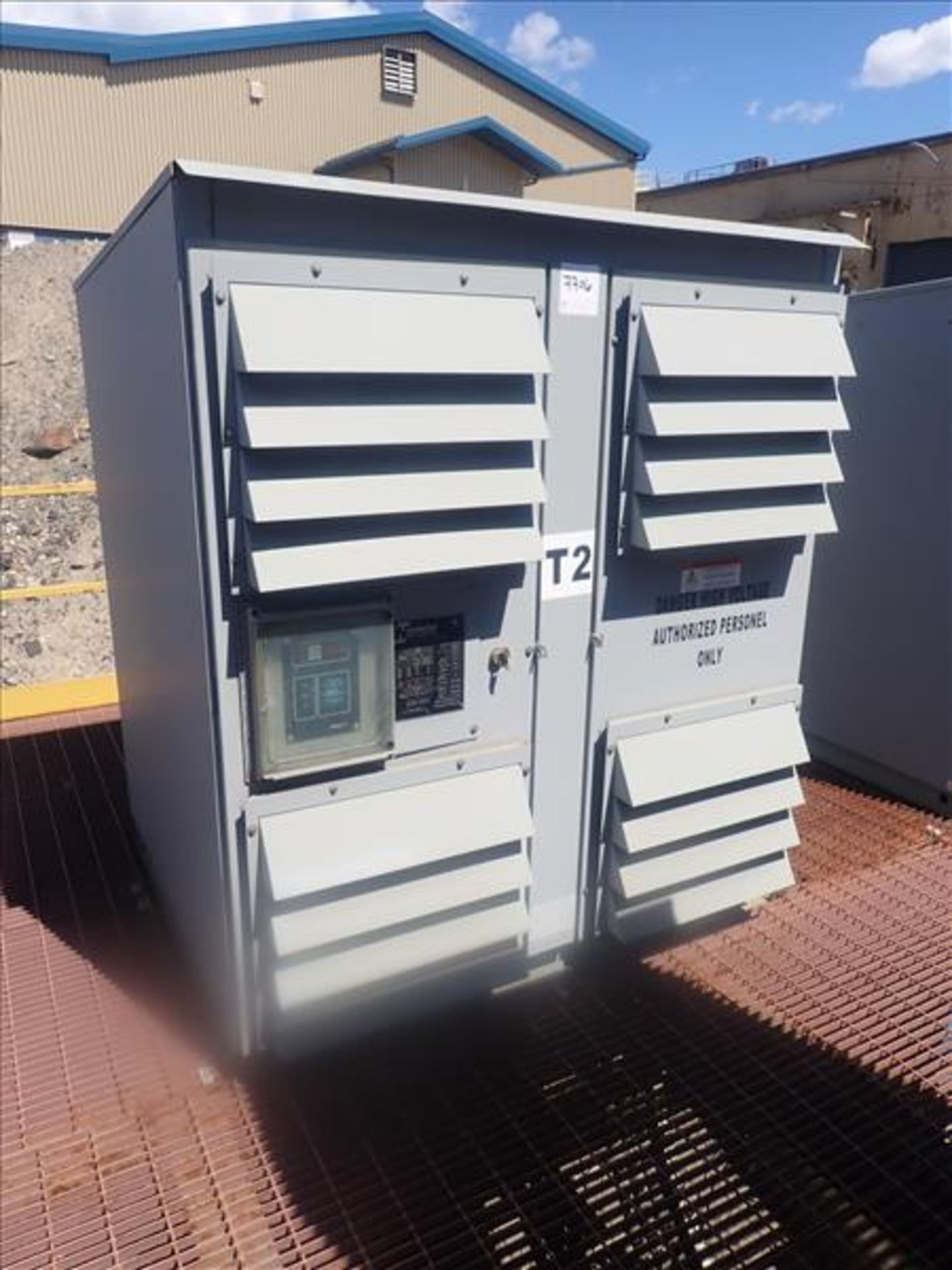 Hammond dry-type transformer, 300 KVA c/w distribution panel (Tag 7706 Loc Assay Lab Sub Stn)