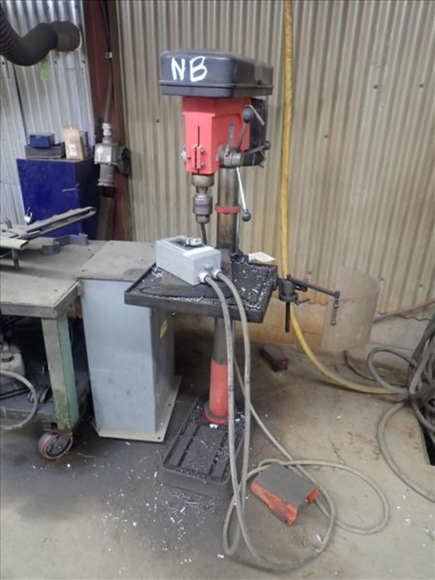 Westward drill press, 1 hp (Tag 9127 Loc Cell House)