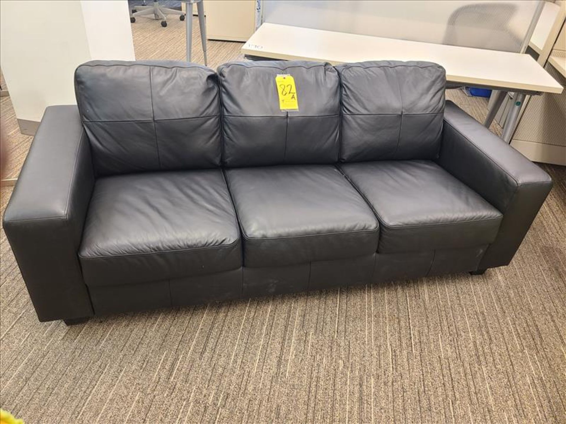 Leather Sofa approx. 80 in. x 34 in. (Qty 1) (Floor 6)
