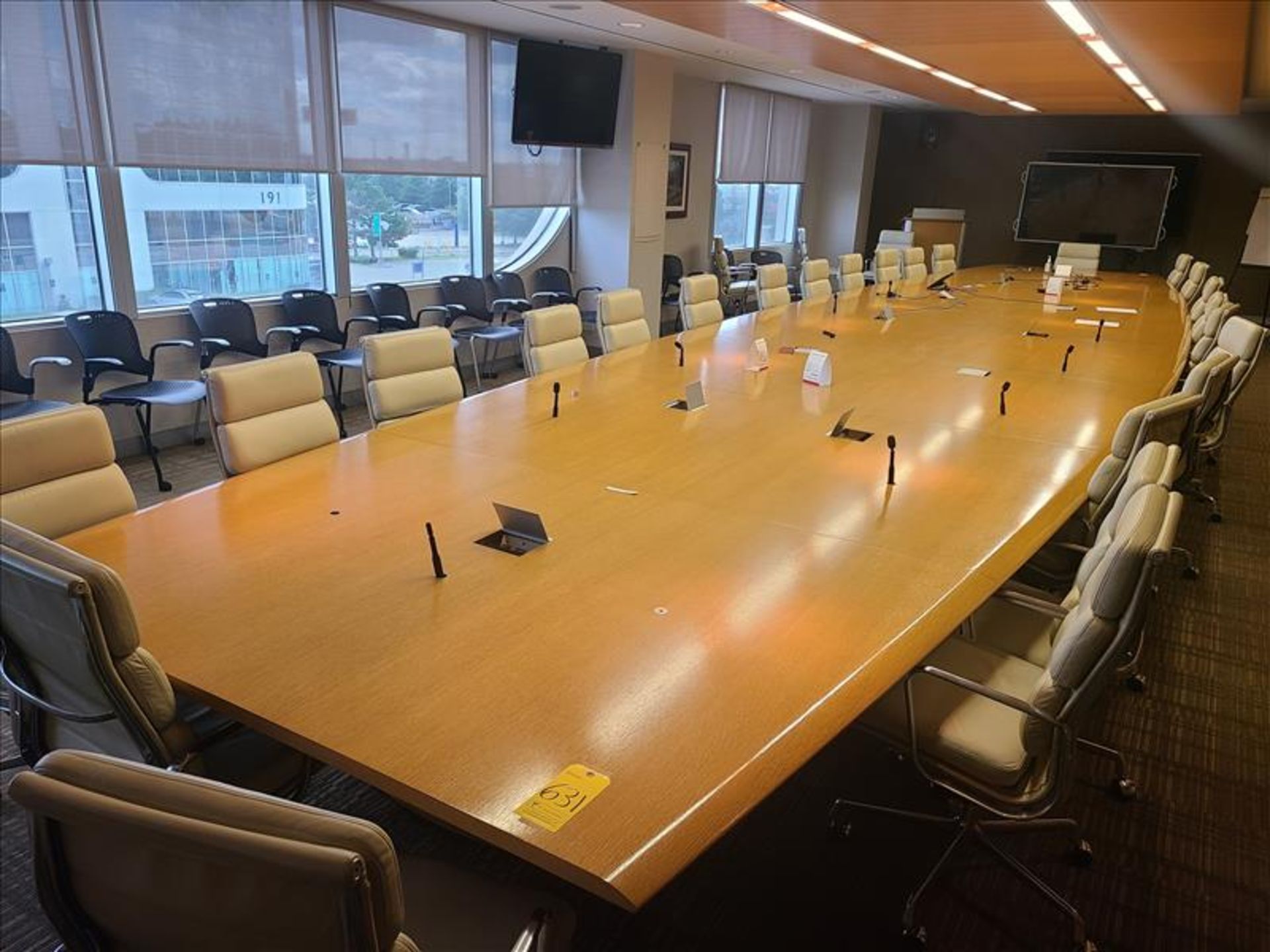 Boardroom Meeting Table approx. 40 ft. x 9 ft., (Qty 1) (Floor 3) (Boardroom 302)