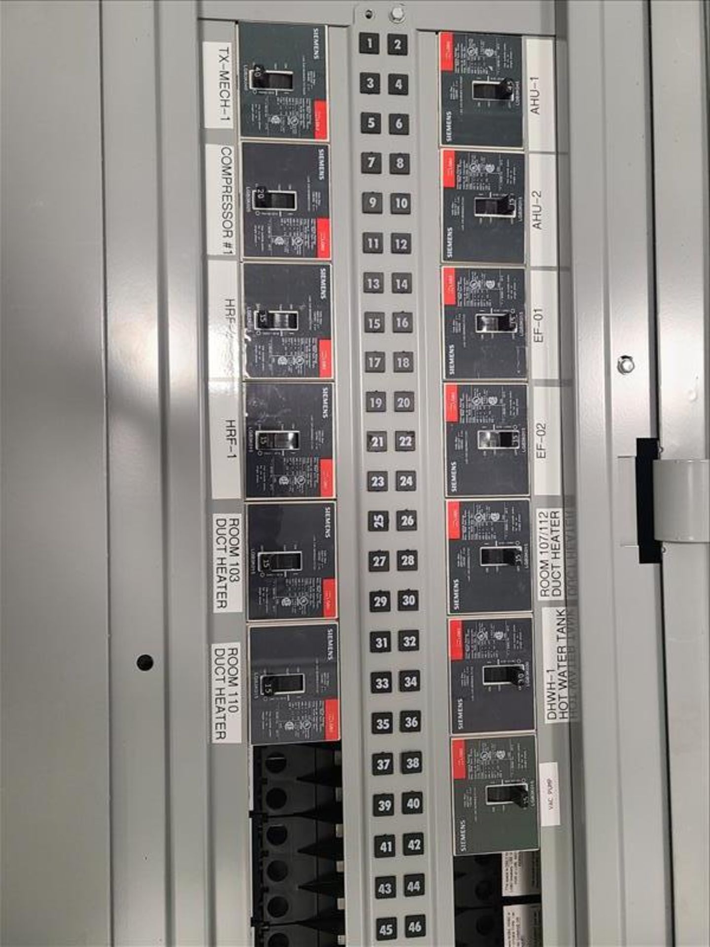 Siemens Breaker Panel - Image 3 of 4