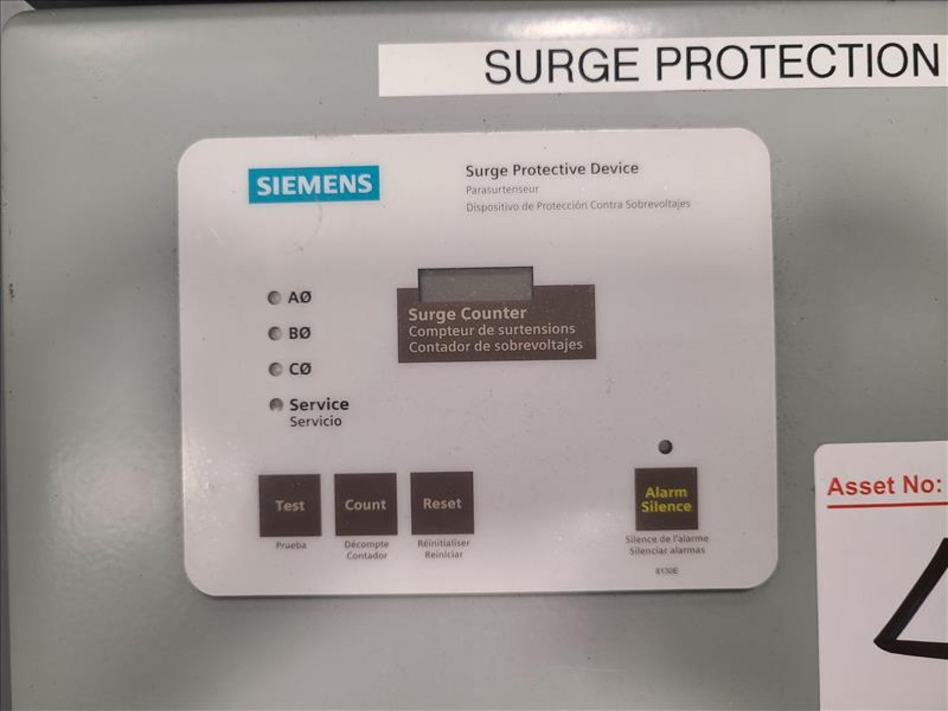 Siemens Surge Protection Device, model TP3G12150X02, S/N 2108555-001 - Image 2 of 4