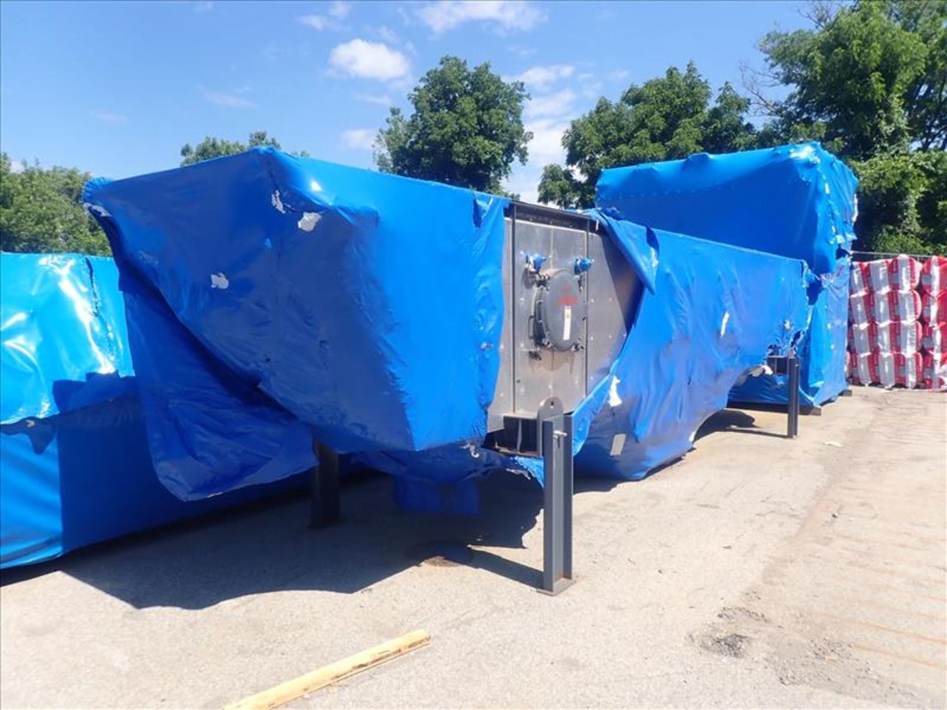 Carrier Vibratory Fluid Bed Dryer, model QAD-6080S-29'-4"-(2) S/N 29472-AE1, 10hp - Image 2 of 8