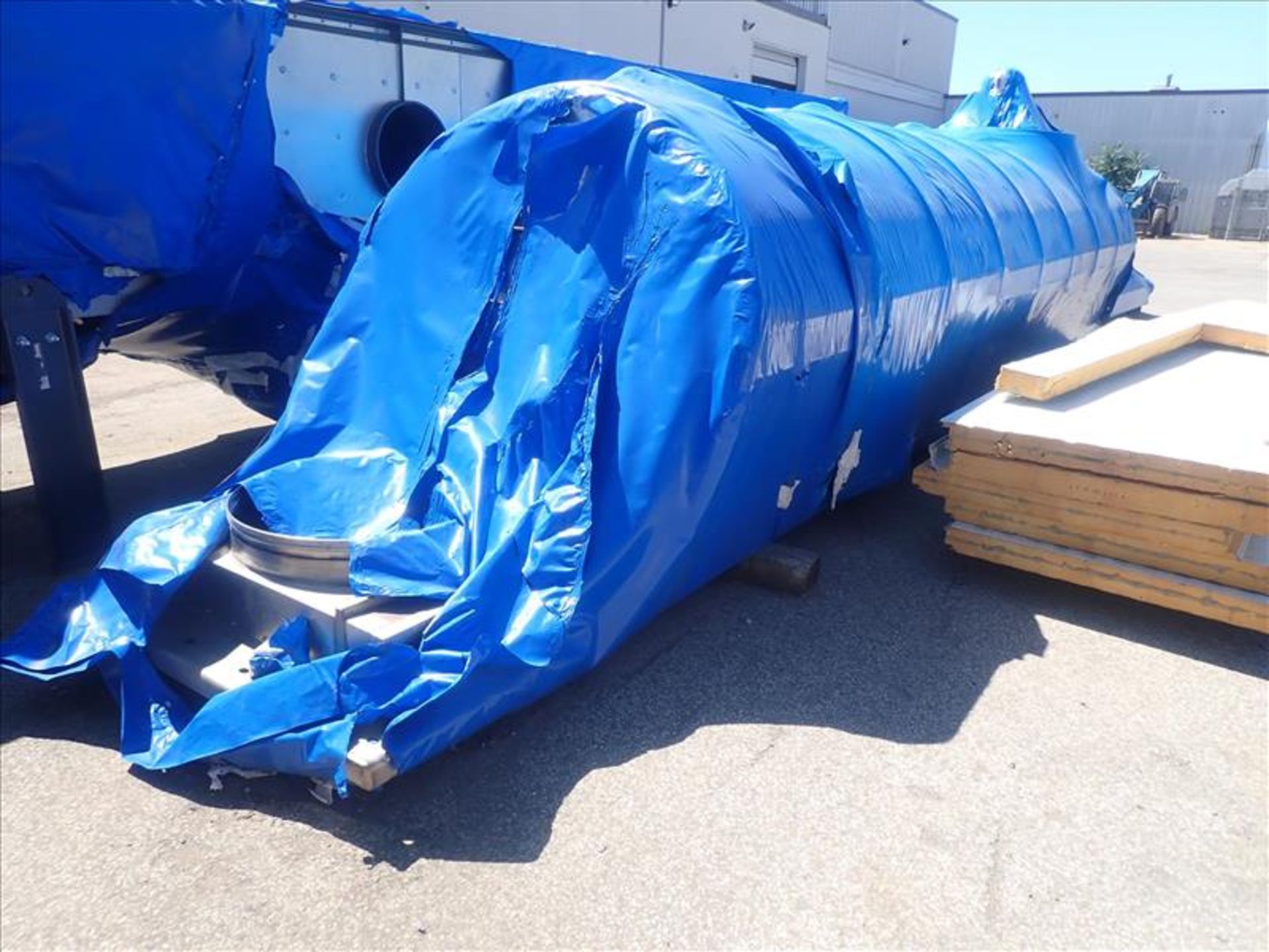 Carrier Vibratory Fluid Bed Dryer, model QAD-6080S-29'-4"-(2) S/N 29472-AE1, 10hp - Image 5 of 8