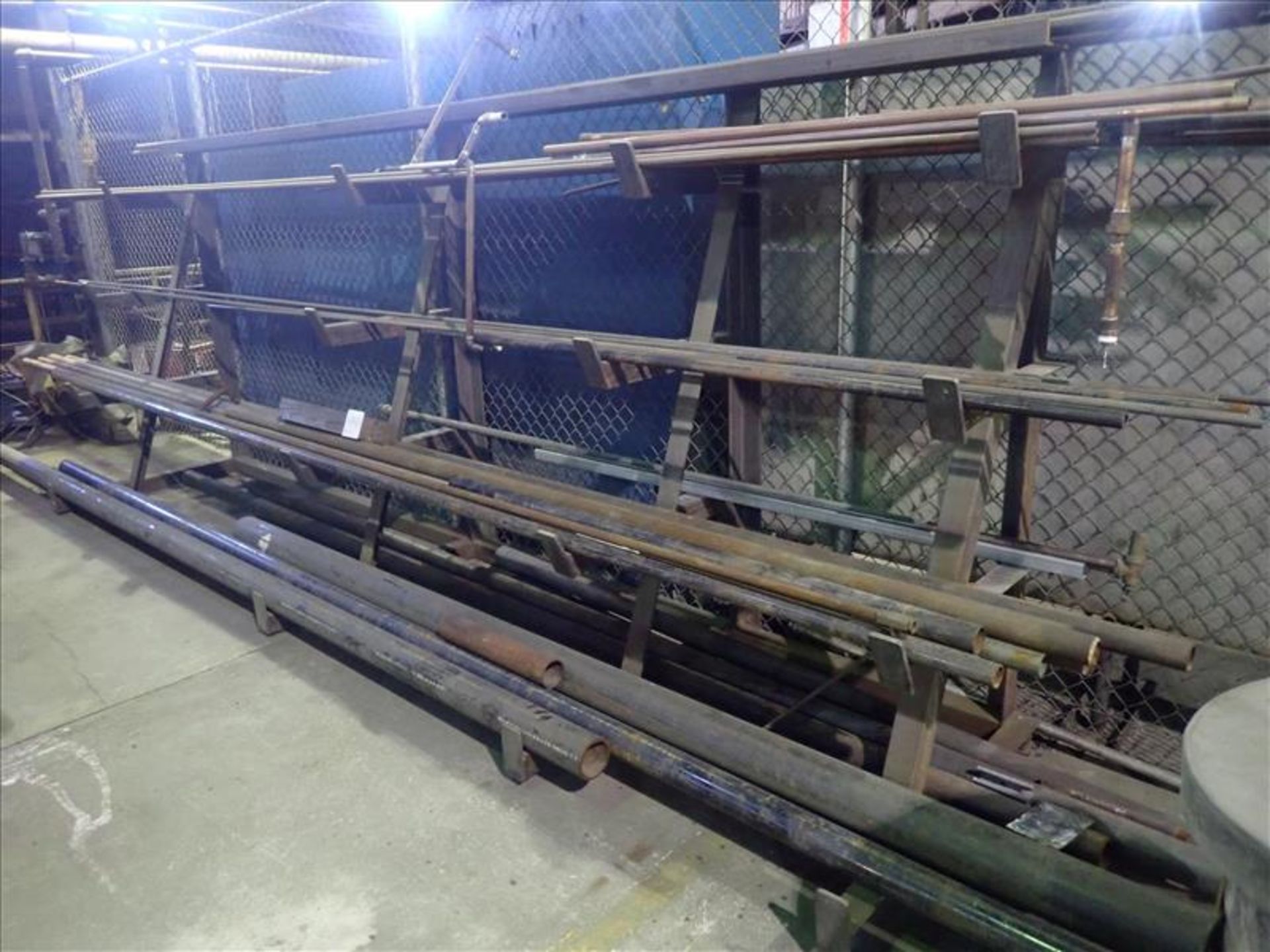 misc. pipe c/w rack (Tag 8788 Loc Mill)