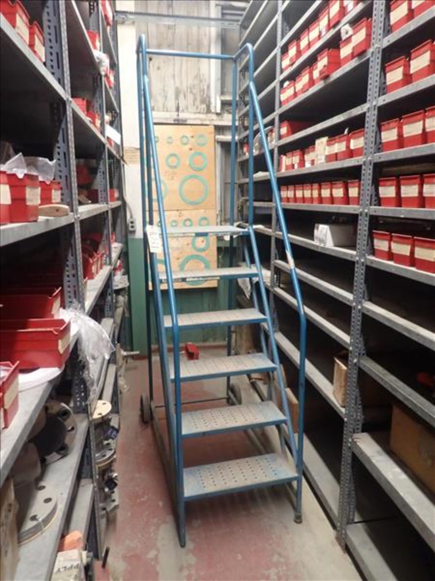 Kleton warehouse ladder, 55 in. (Tag 9031 Loc WH North)