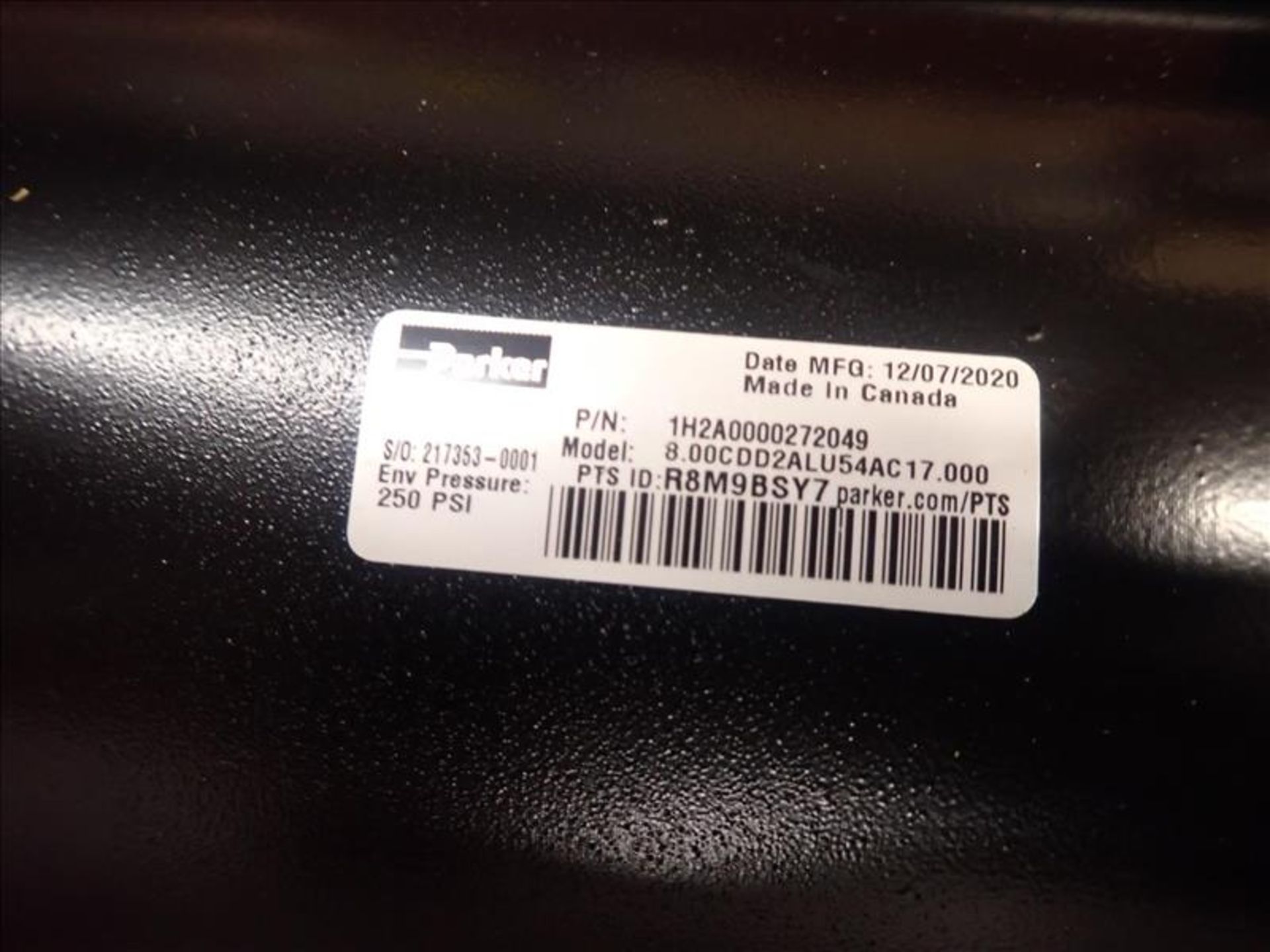 Aisco cylinder, part no. 1H2A0000272049 (2020) NEW (Tag 7861 Loc WH South) - Image 2 of 2