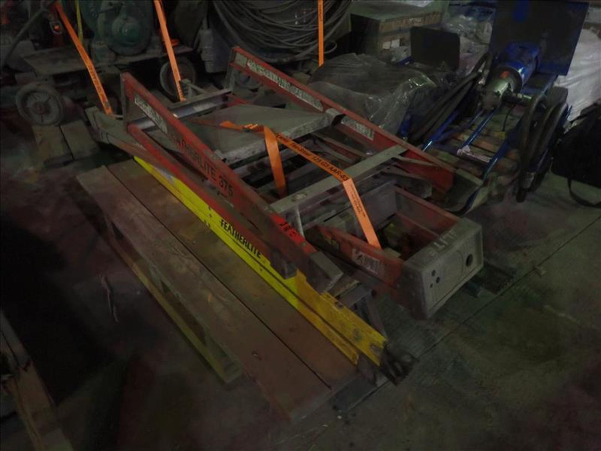 (3) misc. FeatherLite ladders, fiberglass (Tag 8872 Loc Mill)