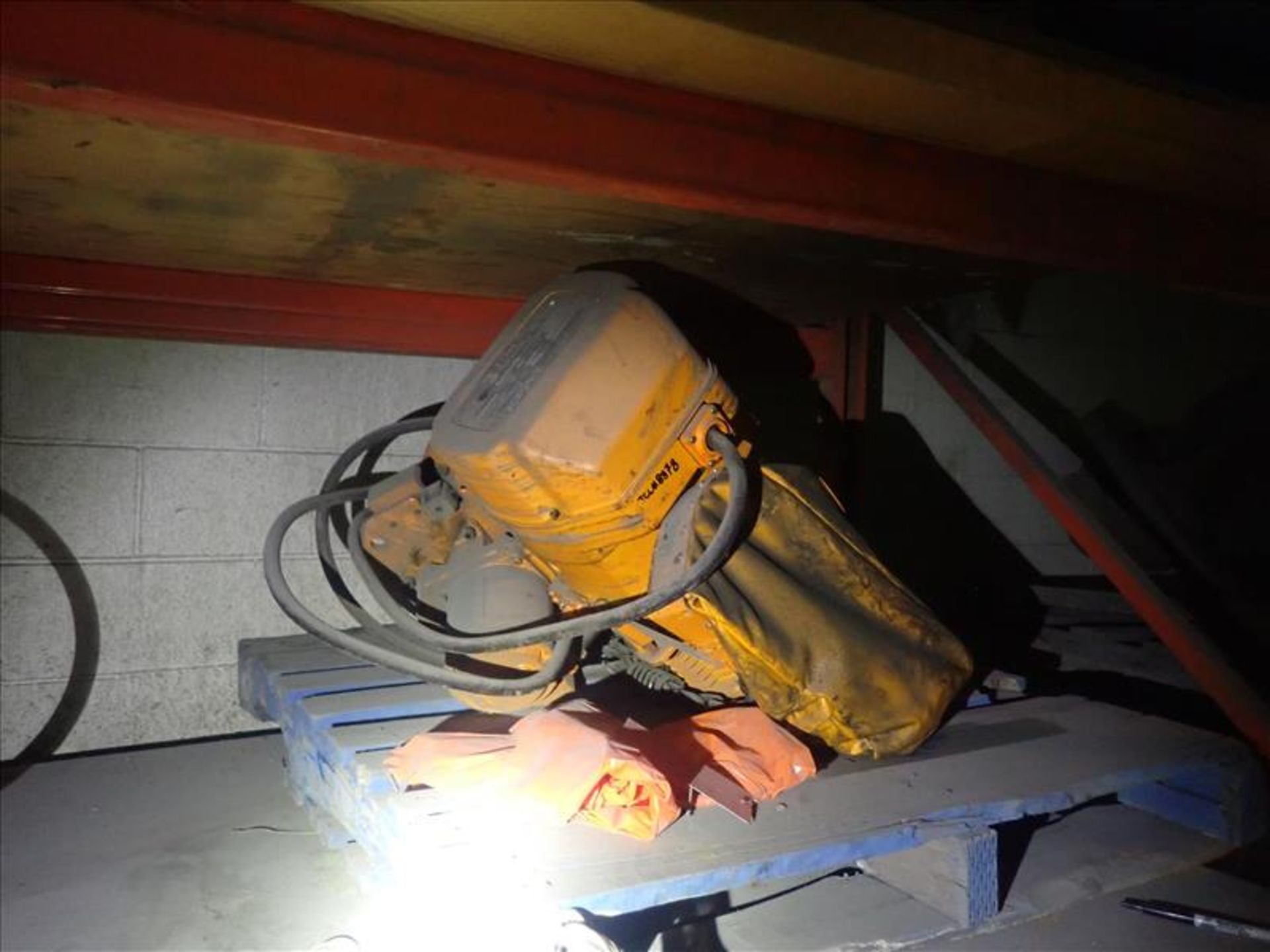 Kito electric chain hoist, 3-ton cap. (Tag 8878 Loc Mill)