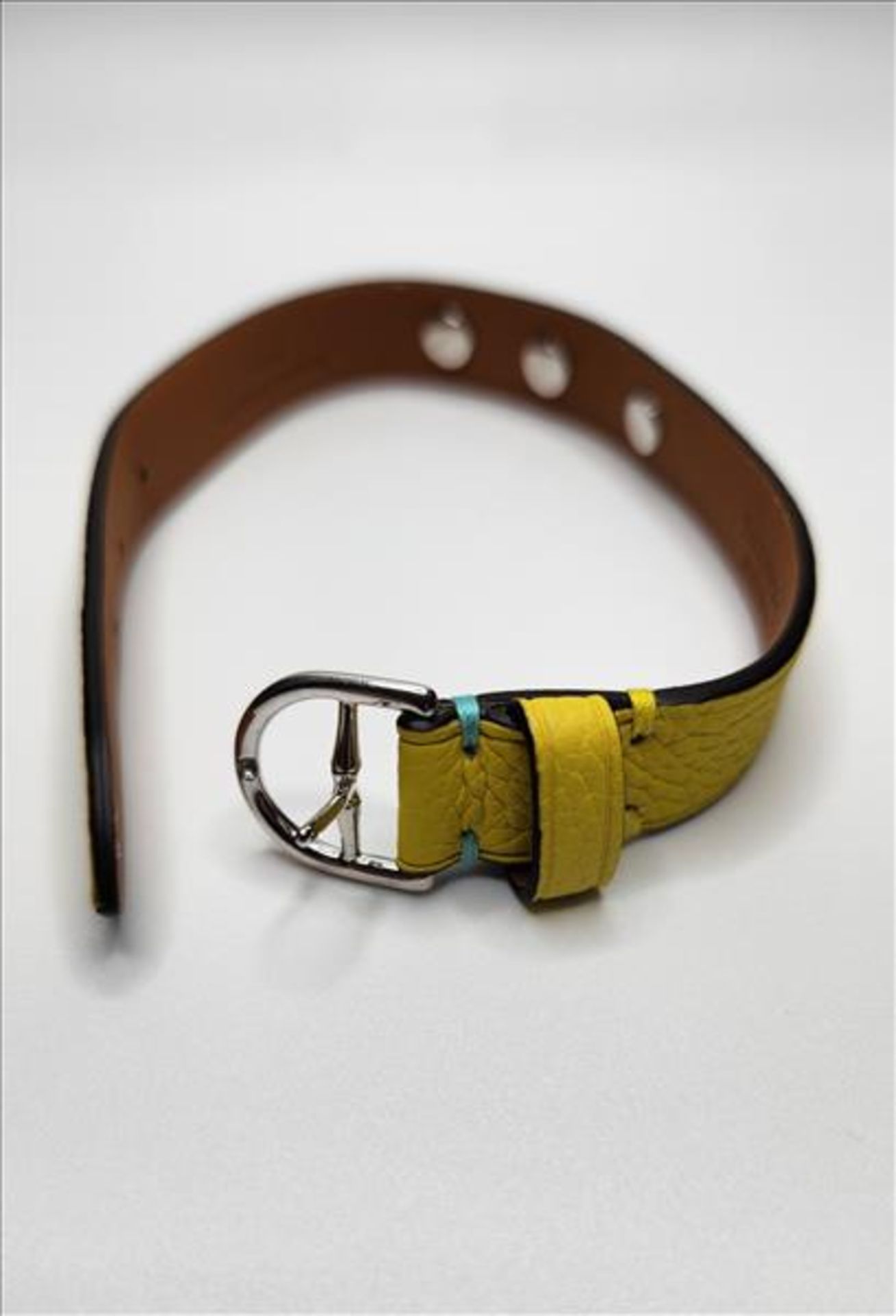 Tiffany & Co. yellow leather bracelet - Image 5 of 5