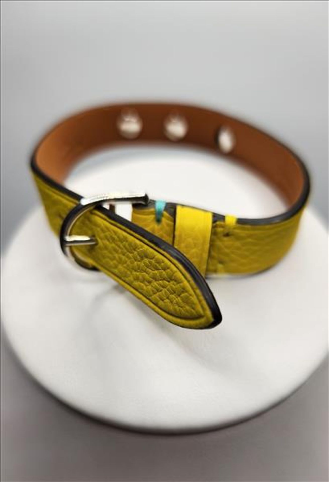 Tiffany & Co. yellow leather bracelet - Image 2 of 5