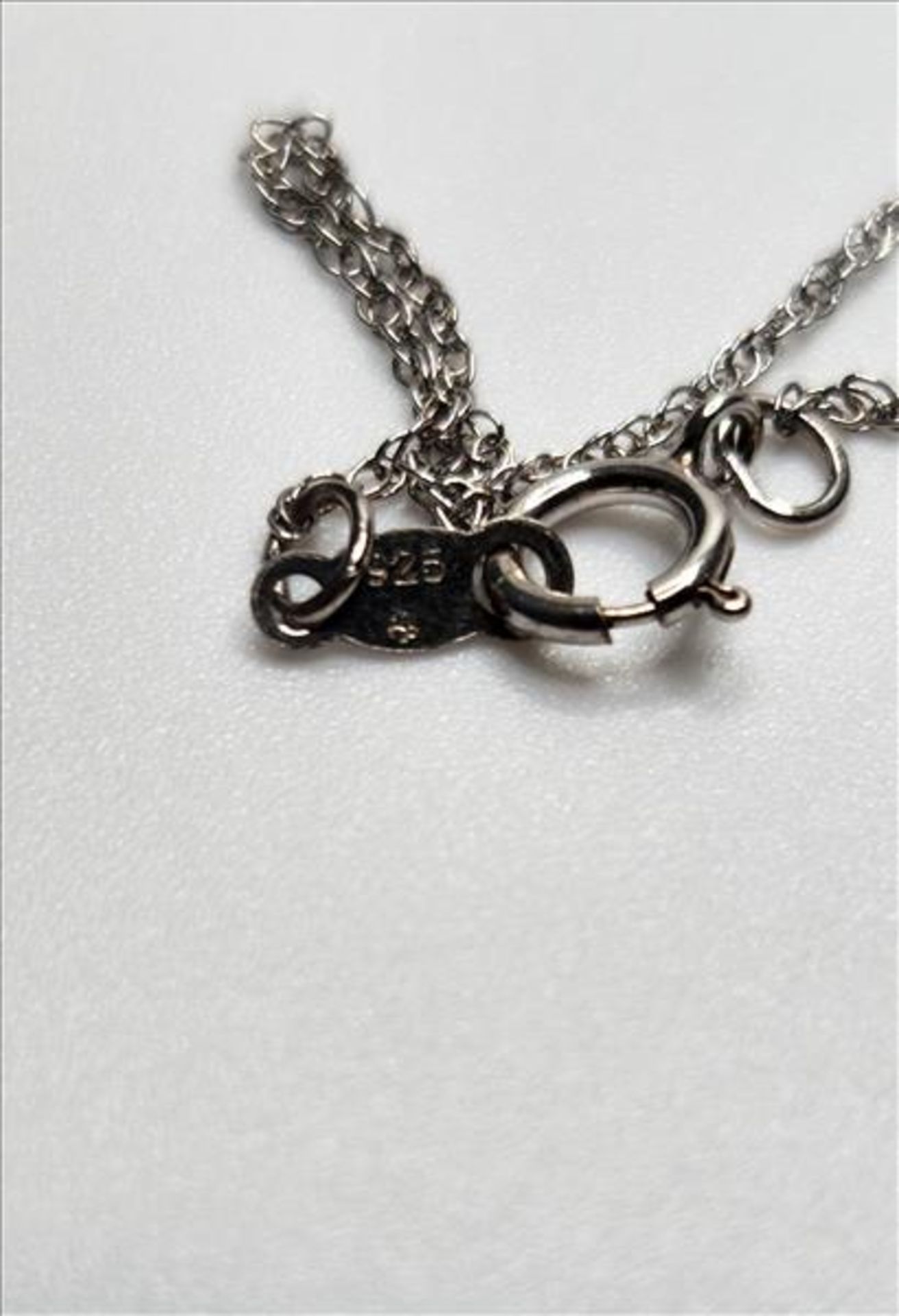 Sterling silver necklace - Image 3 of 3