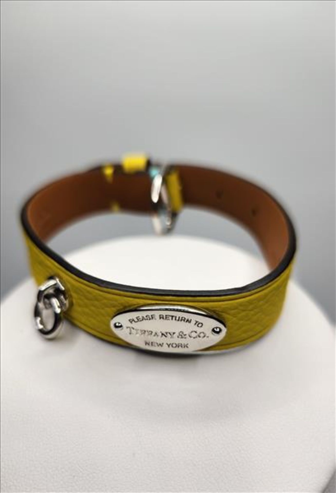 Tiffany & Co. yellow leather bracelet