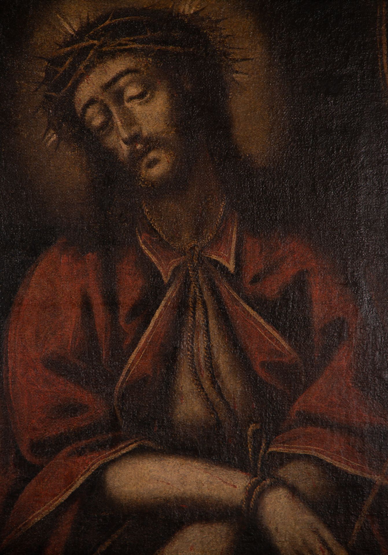 Christ the Nazarene, probably Novohispanic school of the 16th - 17th centuries - Image 5 of 6