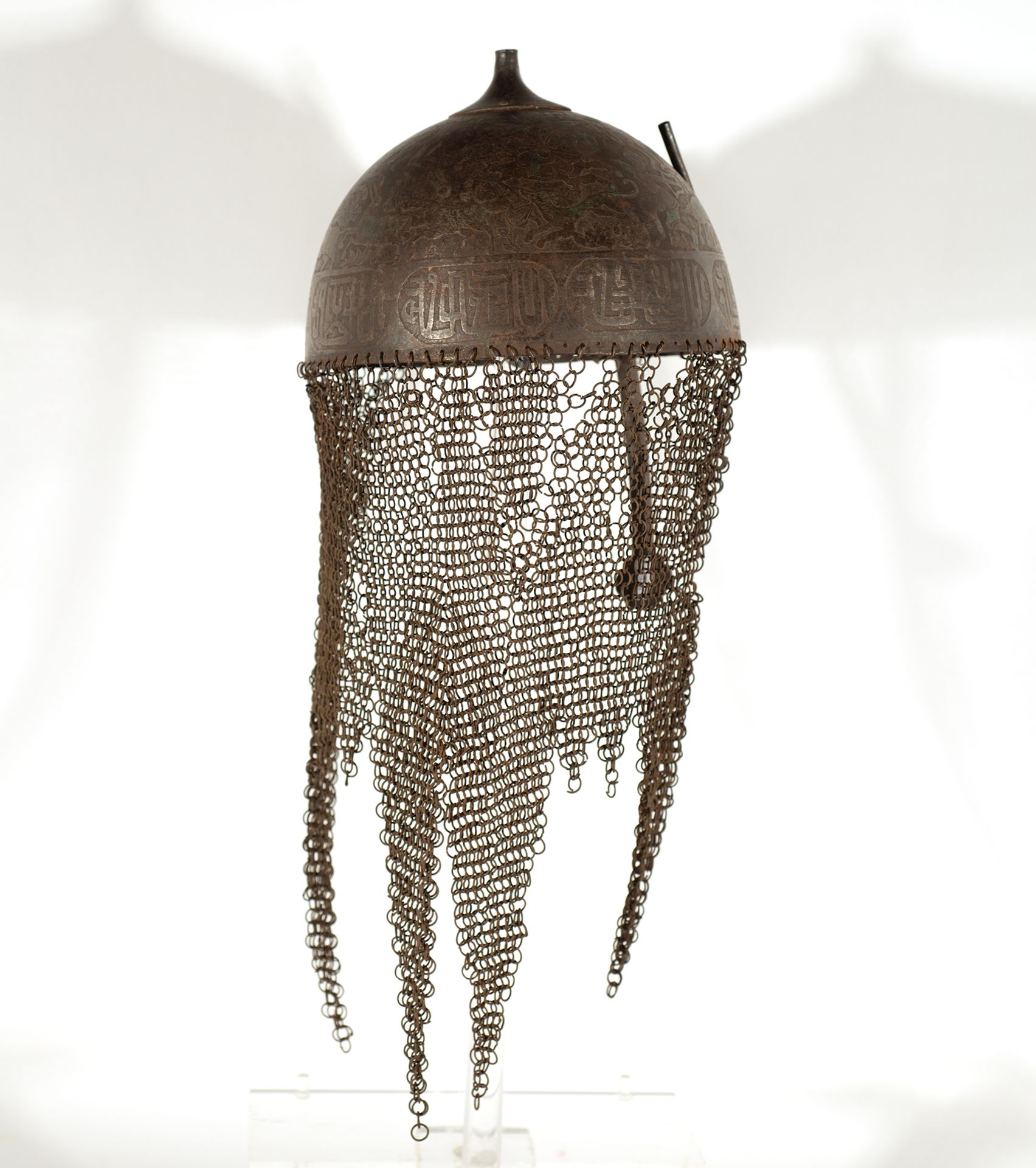 "Kulah Khud" Helmet of a Persian Infantry Knight, Central Asia, 19th century - Image 2 of 6