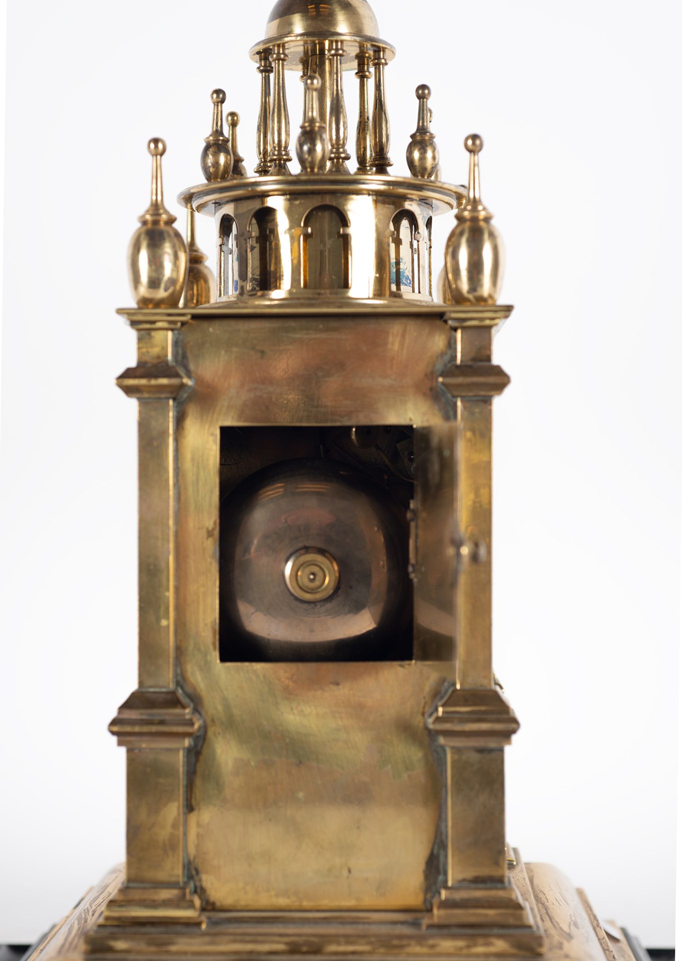 Nuremberg-type cathedral clock, 19th century - Image 5 of 5