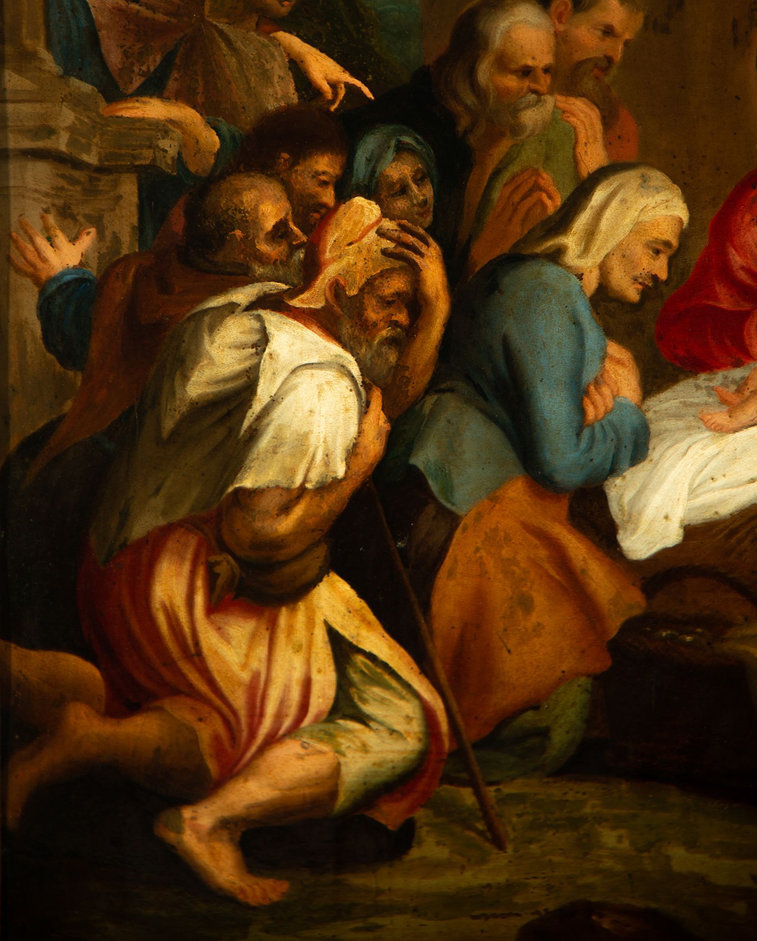 The Adoration of the Shepherds, Spanish school of the 17th century - Bild 2 aus 3