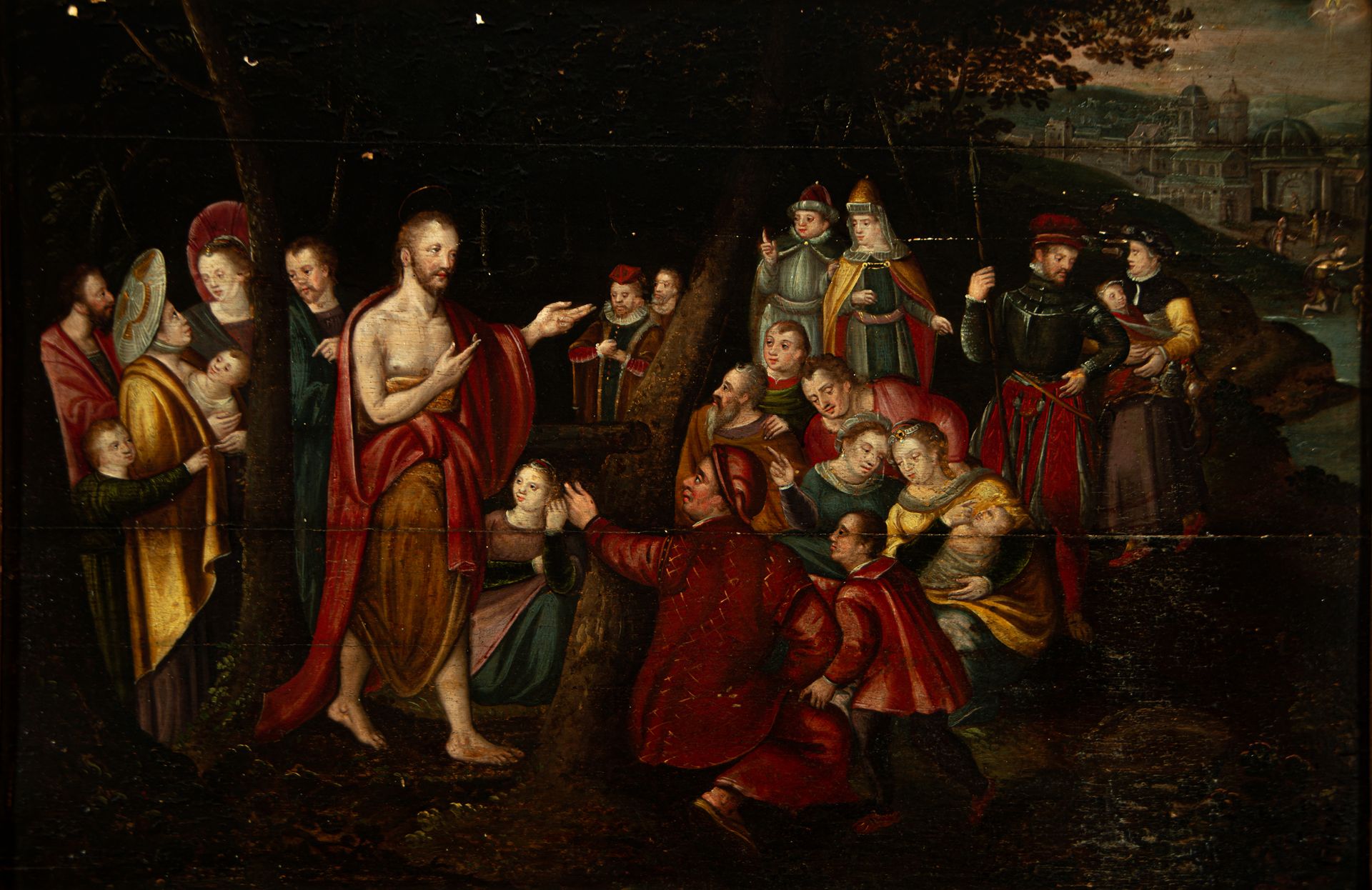 "Christ Blessing the Children", Italo-Flemish school of the 16th century - Bild 2 aus 11