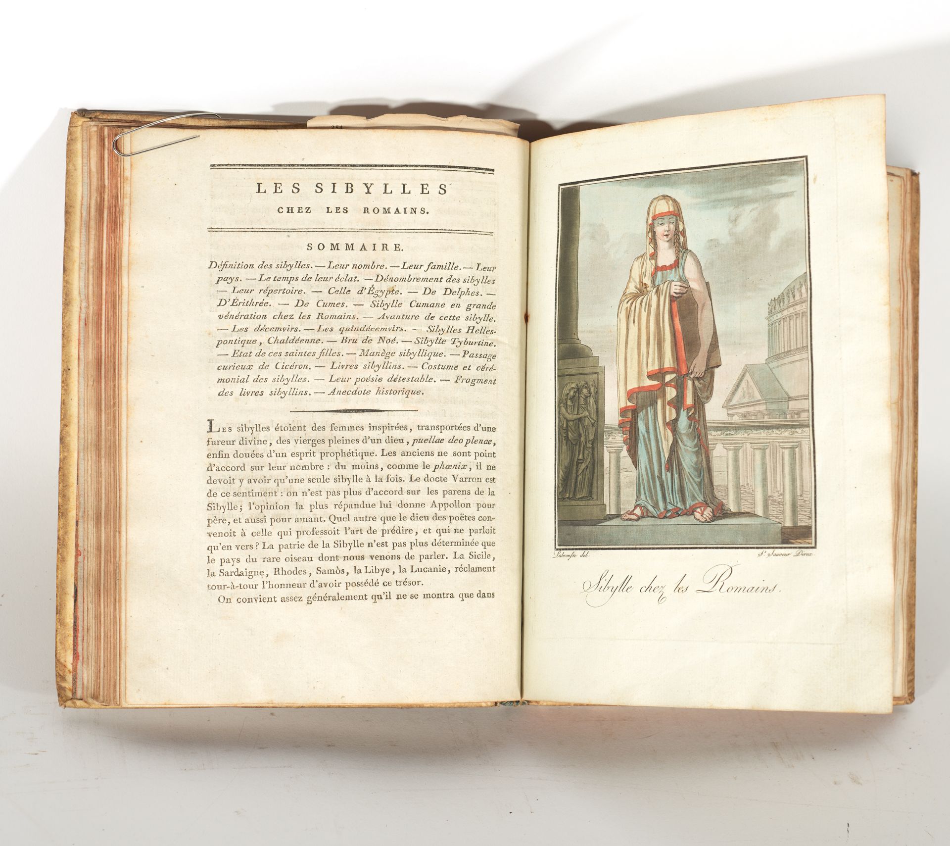 Compendium book on architecture and sculpture in Ancient Rome, 18th century, dated 1796, fourth year - Bild 5 aus 7