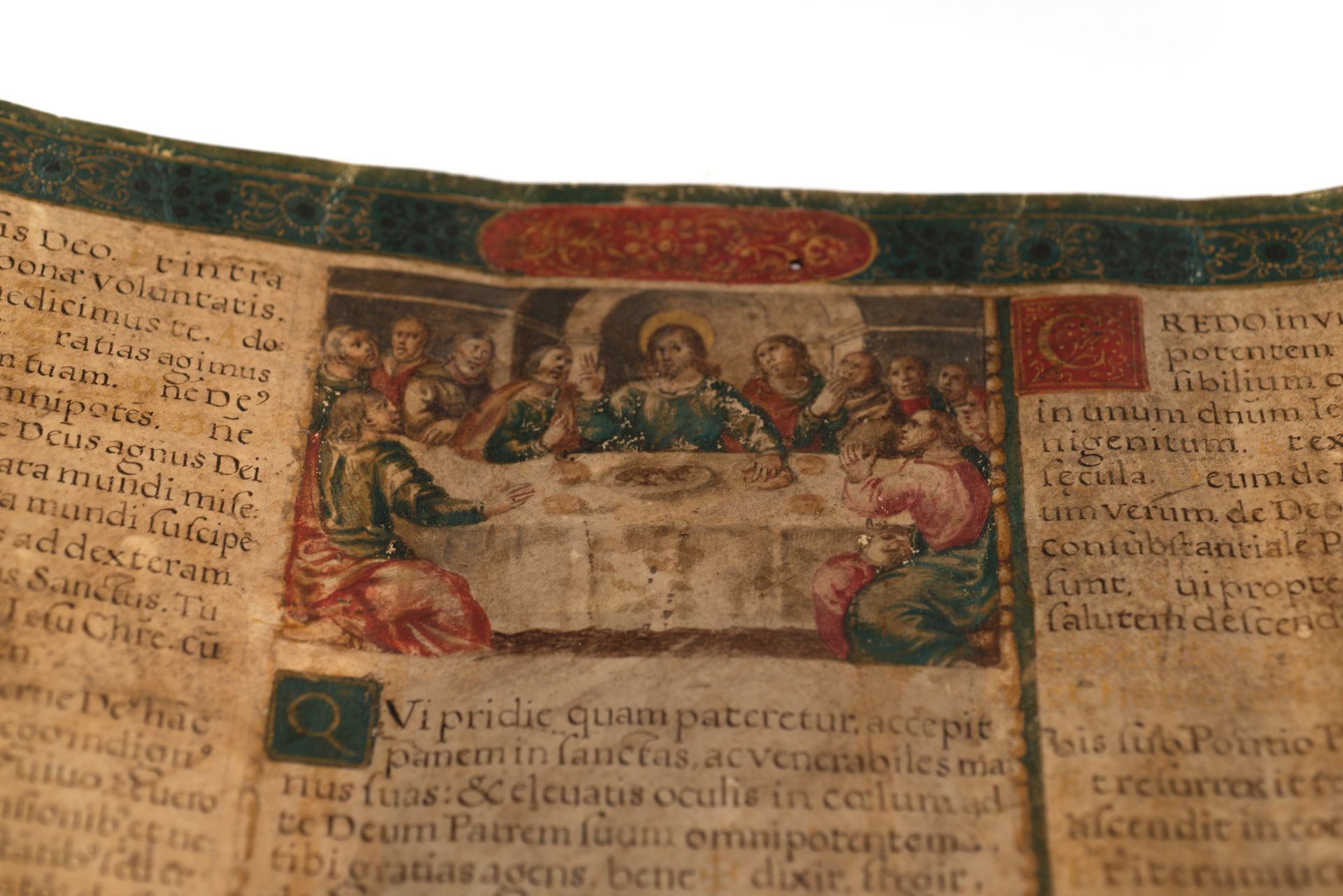 Rare hand-illuminated missal, Italy, first half of the 16th century - Image 3 of 7